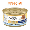 Gourmet Gold Kıyılmış Ton Balıklı Yaş Kedi Maması Konserve 85 G - Görsel 1