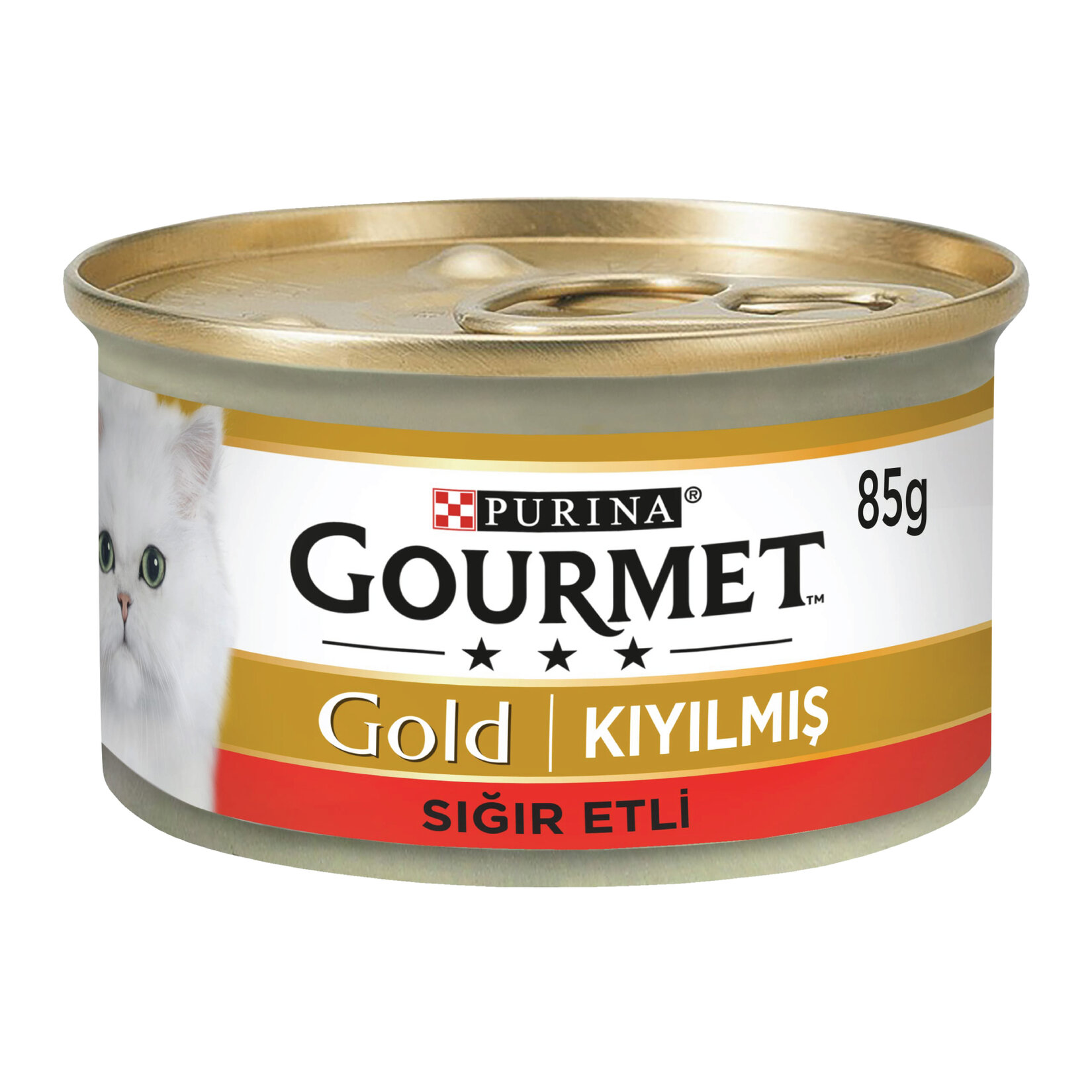 Gourmet Gold Kıyılmış Sığır Etli Yaş Kedi Maması Konserve 85 G - Görsel 2