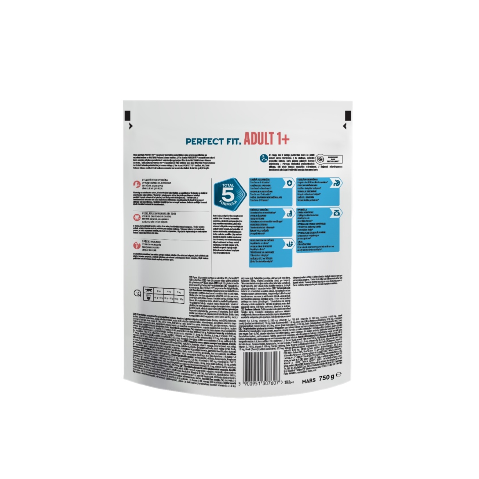Perfect Fit Yetişkin Tavuklu Kuru Mama 750 G - Görsel 2