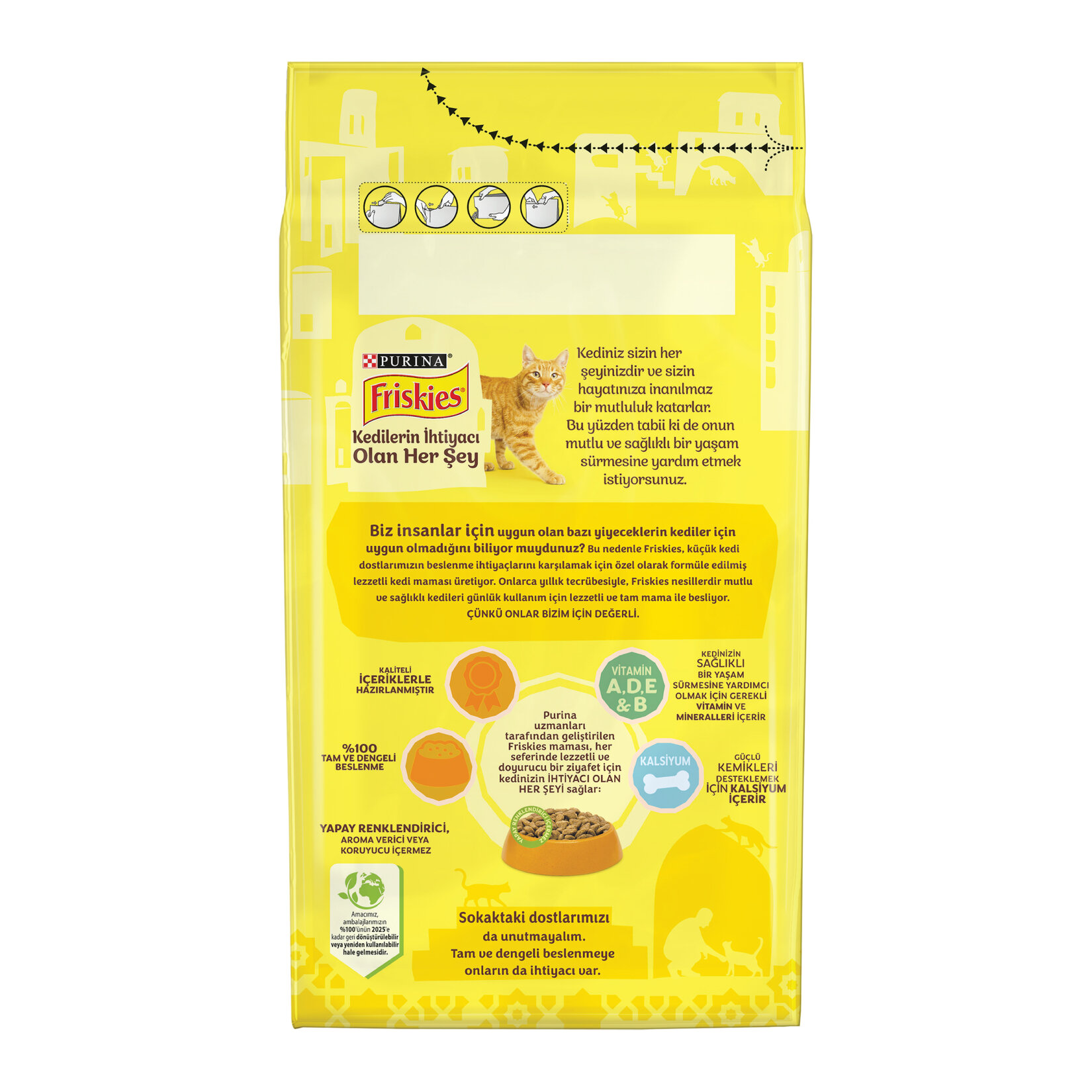 Friskies Yetişkin Kümes Hayvan Kuru Kedi Maması 1.5 Kg - Görsel 2