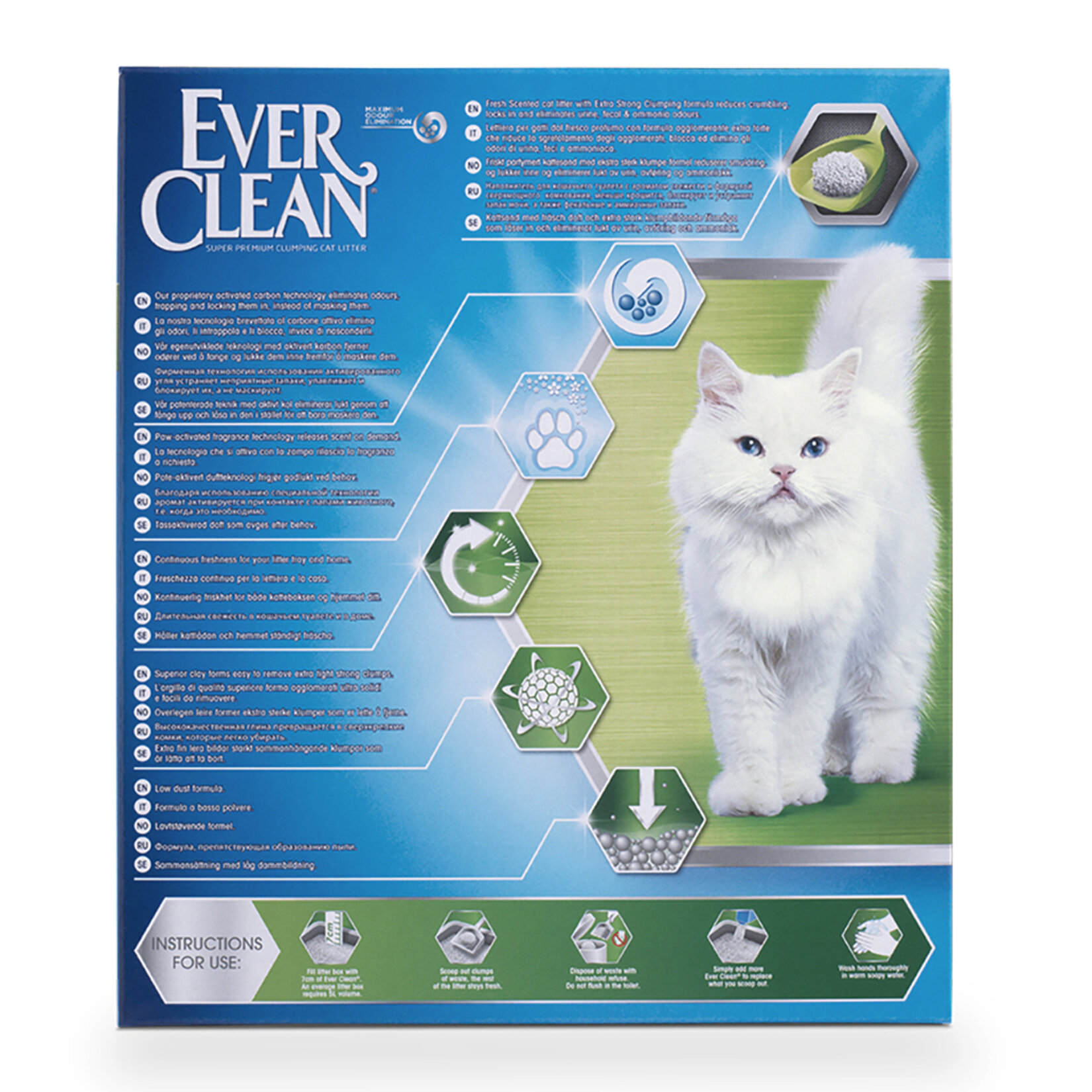 Ever Clean Extra Strong Clumping Esanslı Kedi Kumu  6 L - Görsel 2