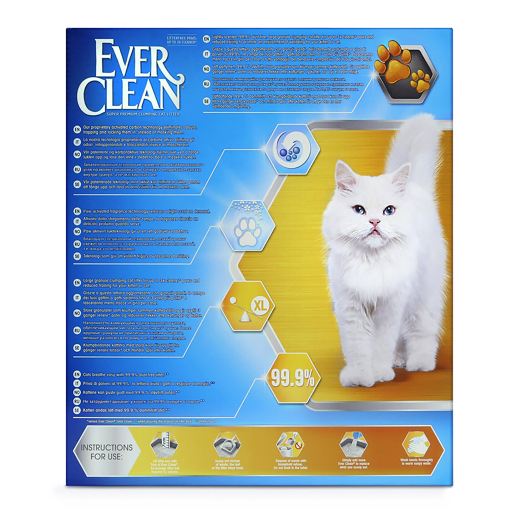 Ever Clean Litterfree Paws Kedi Kumu 10 L - Görsel 2