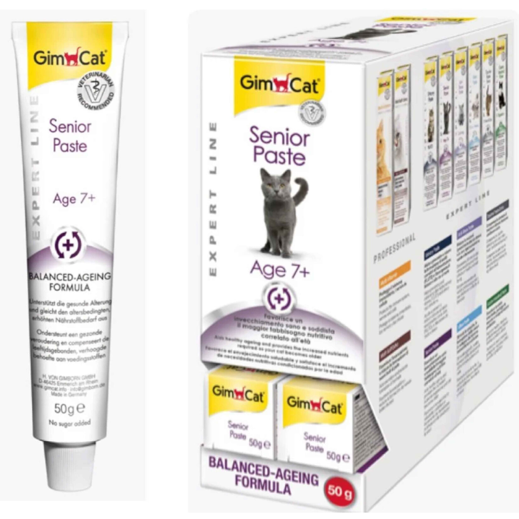 Gimcat Senior Paste Kedi Macunu 50 G