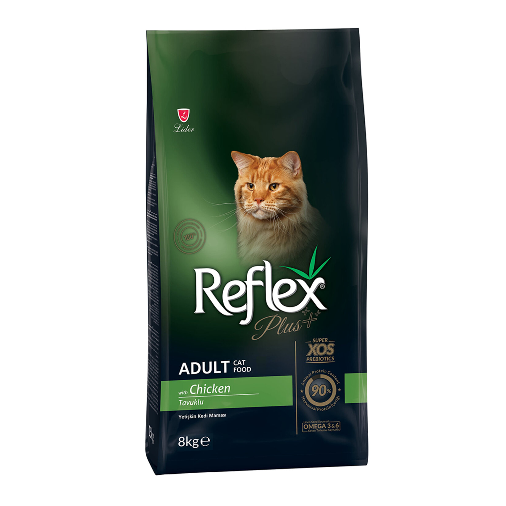 Reflex Plus Tavuklu Yetişkin Kedi Maması 8 Kg