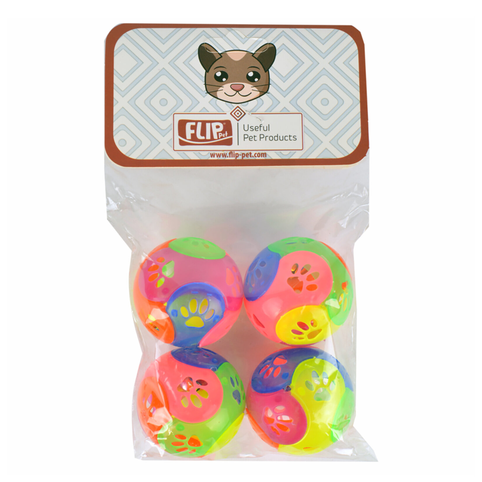 Flip Pet Sihirli Kedi Oyun Topu 4'lü