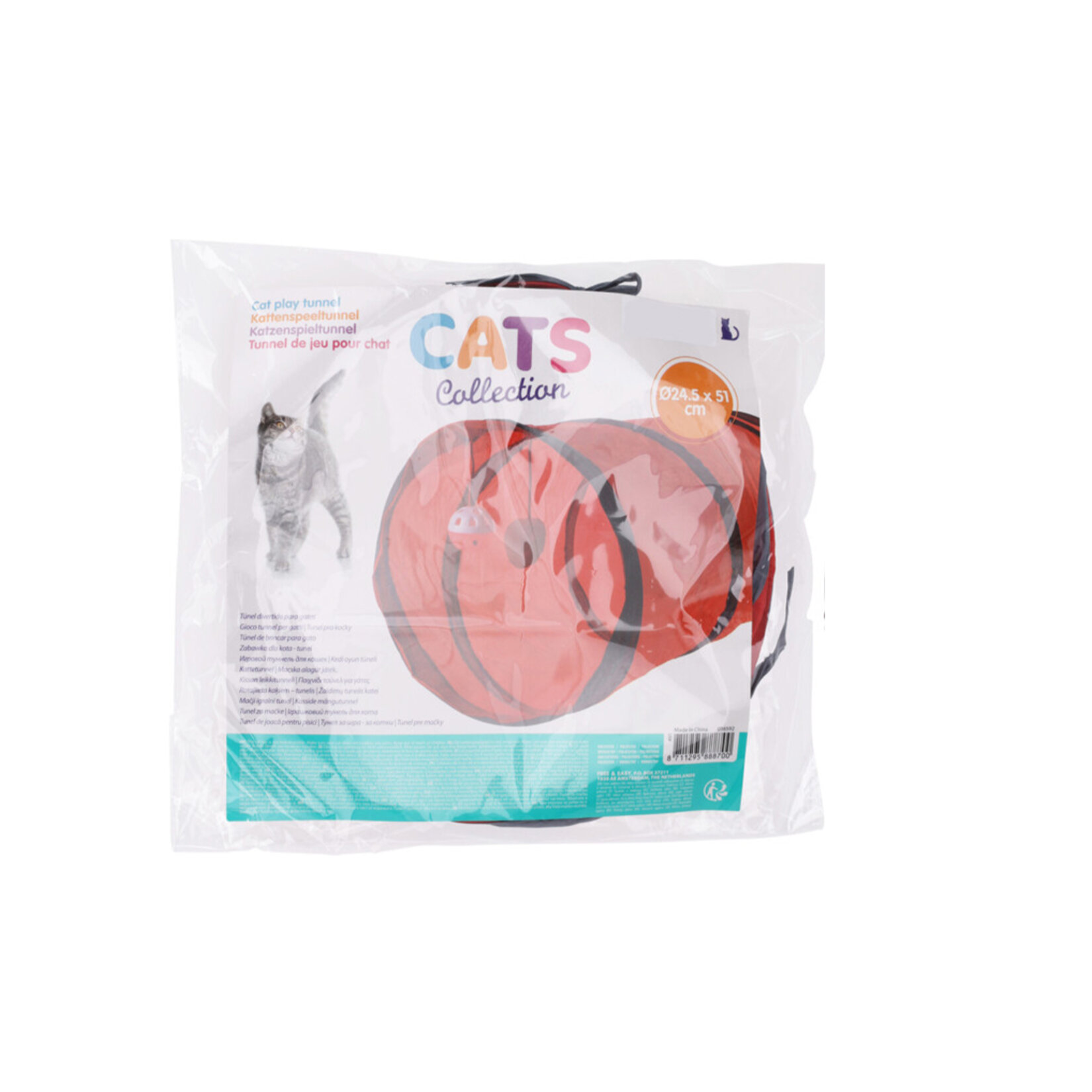 Cats Collection Kedi Tüneli Ve 2 Oyuncak - Görsel 1