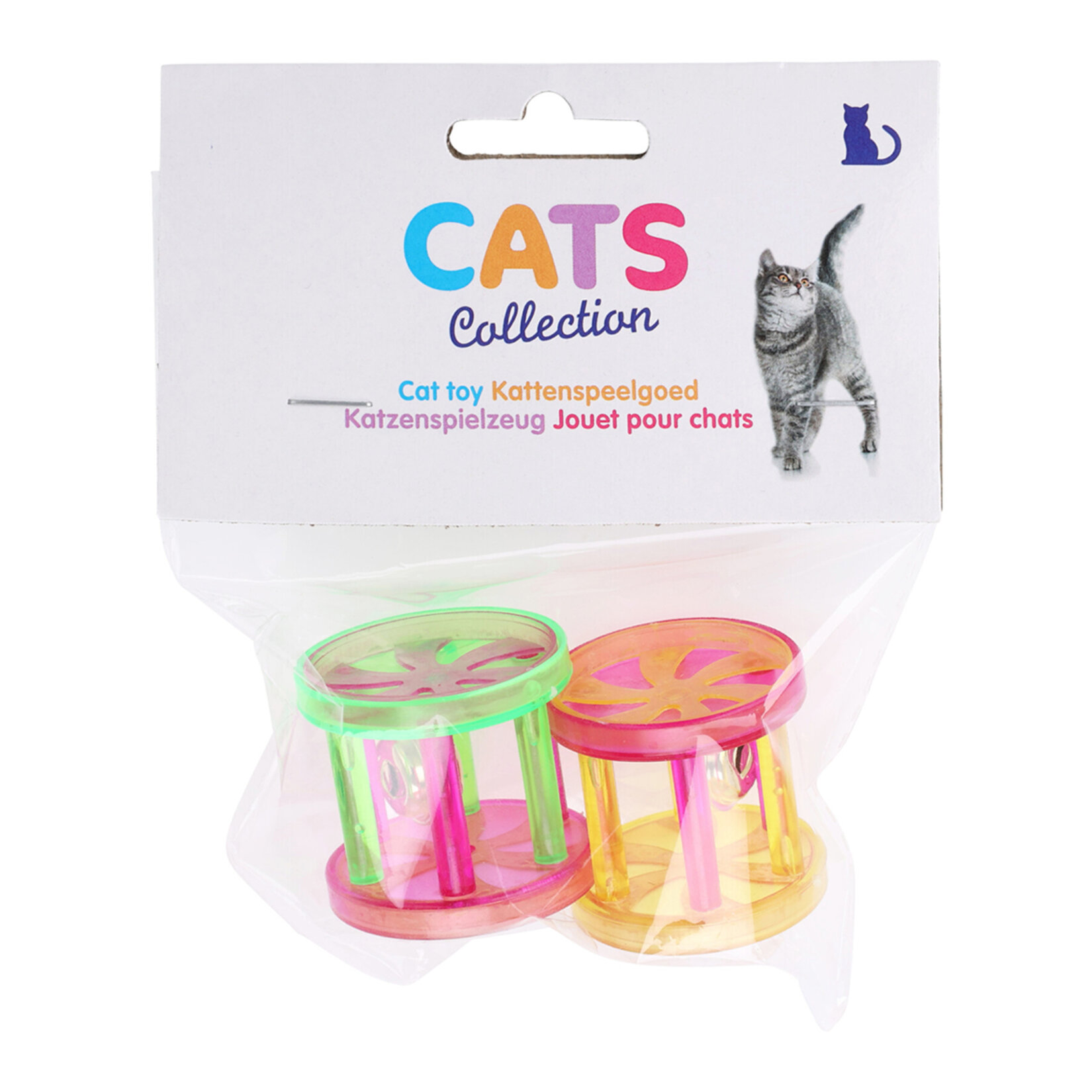 Cats Collection Çanlı Kedi Oyuncak 2'li Set - Görsel 1