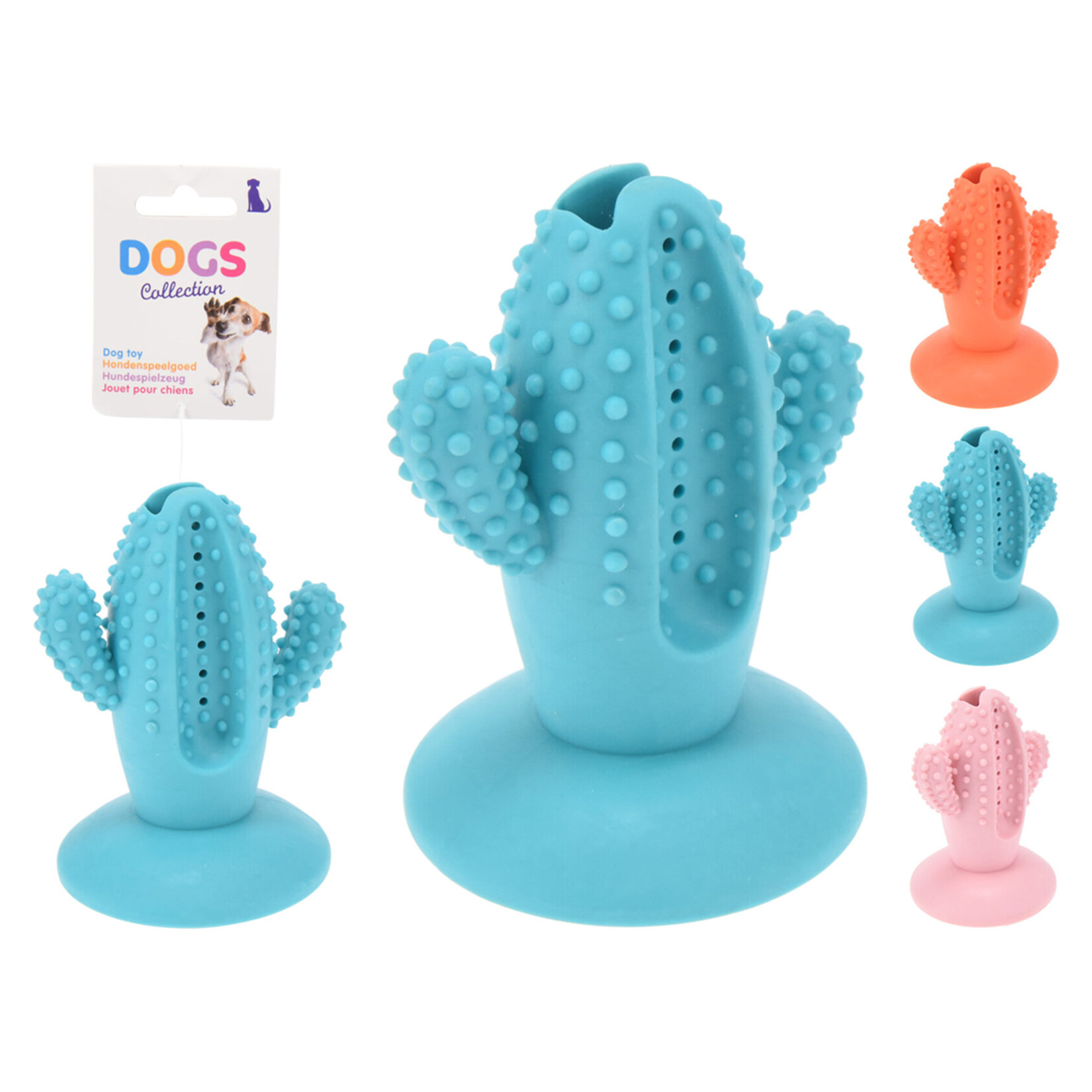 Dogs Collection Kauçuk Kaktüs Köpek Oyuncağı - Görsel 5