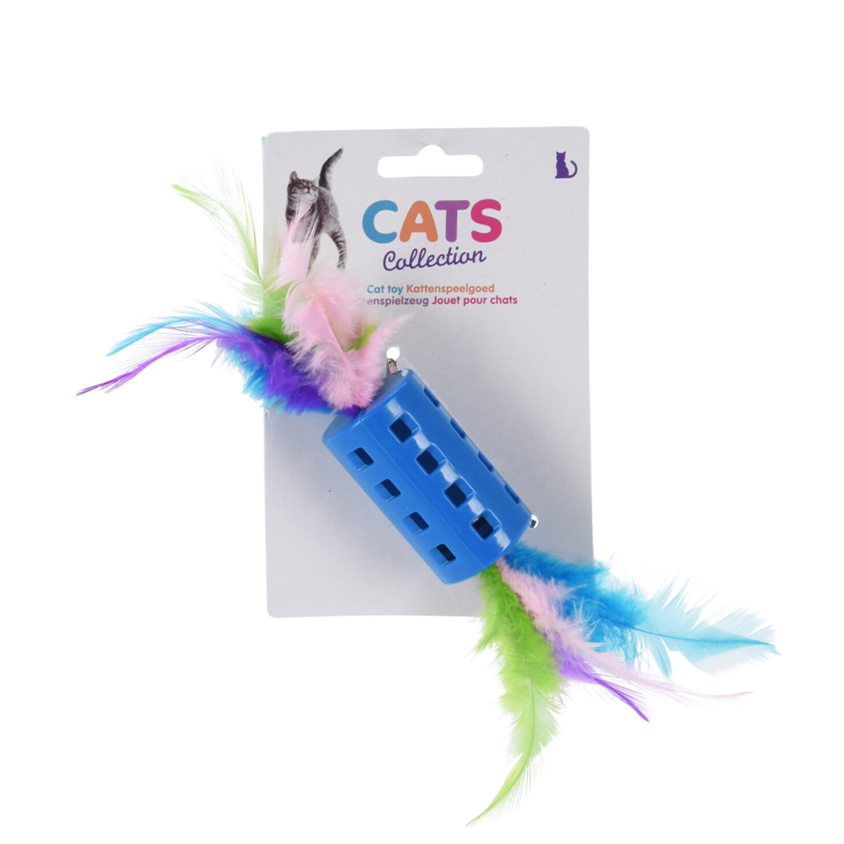 Cats Collection Tüylü Ve Çanlı Kedi Oyuncağı - Görsel 1