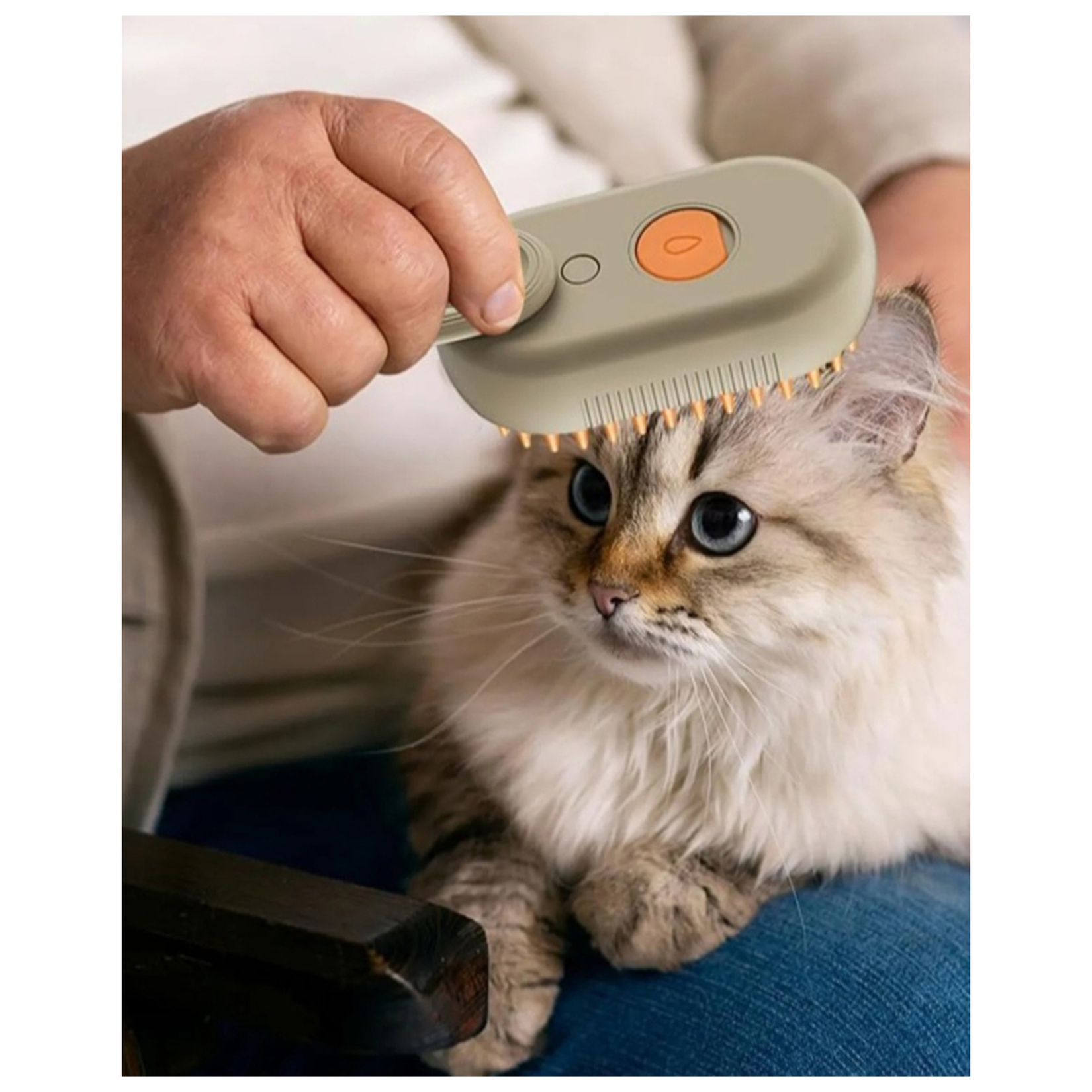 i-Pets Buharlı Evcil Hayvan Tarağı HY-660 - Görsel 4