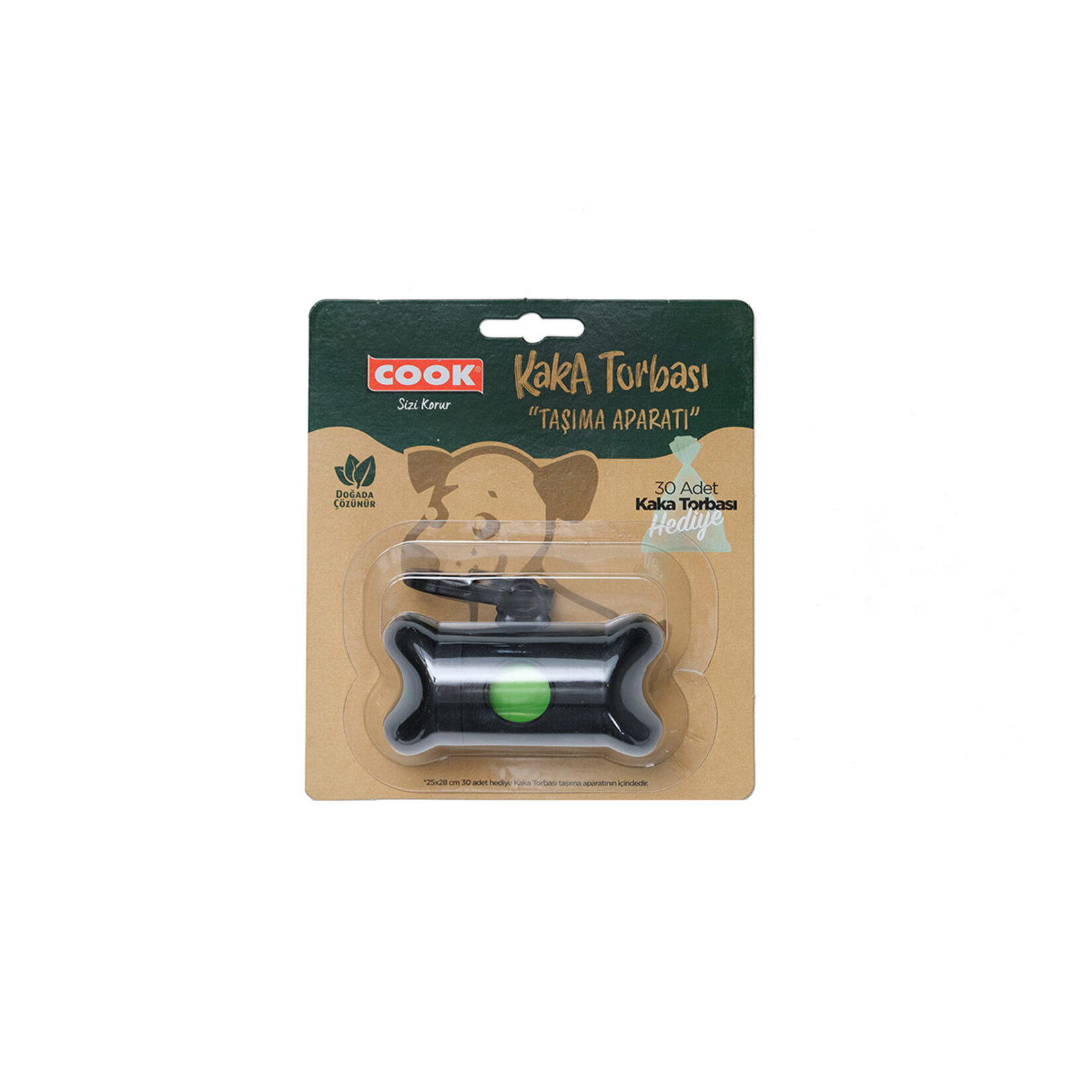 Cook Evcil Hayvan Kaka Torbası 30'lu Rulo 25 x 28 Cm - Görsel 4