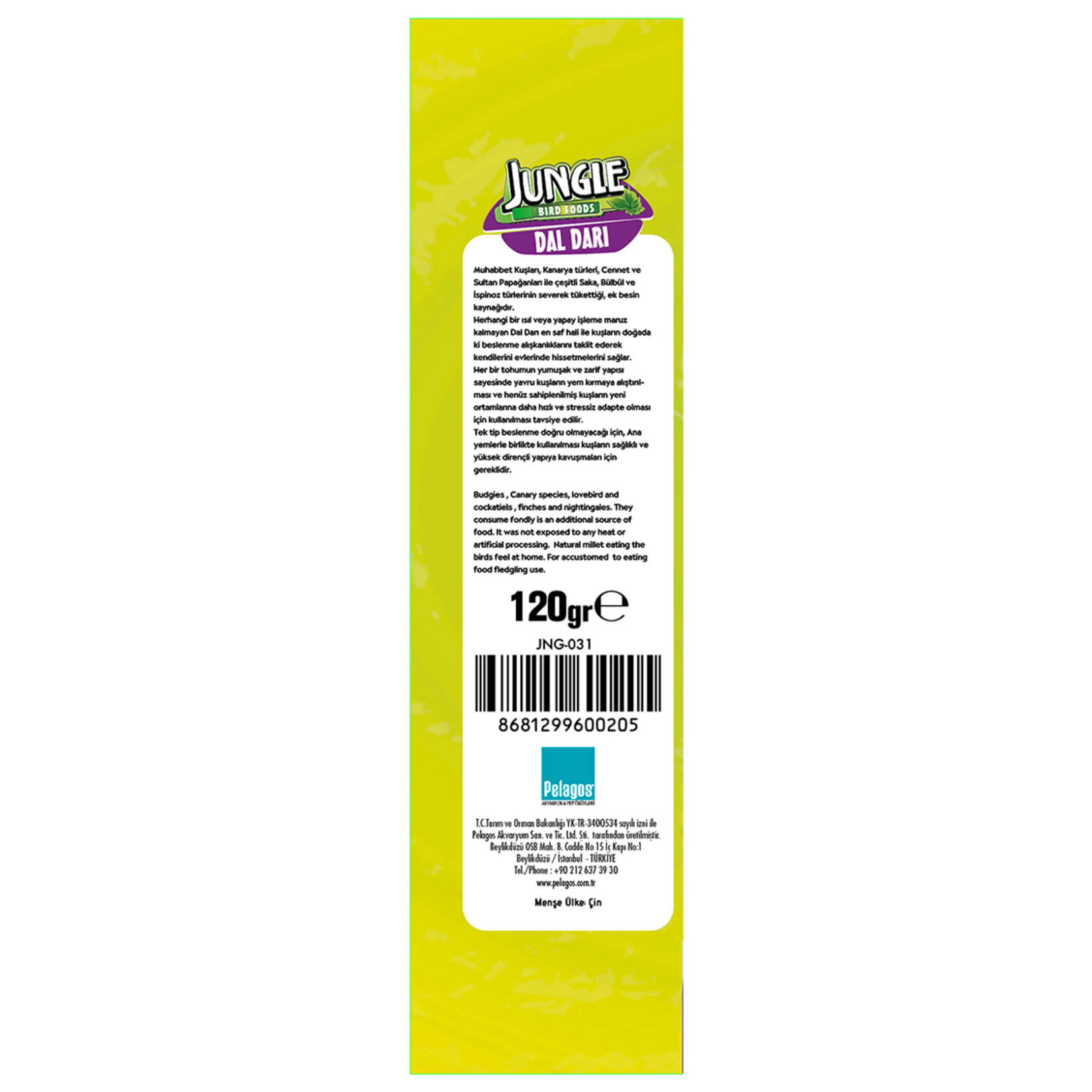 Jungle Doğal Dal Darı 120 G - Görsel 2