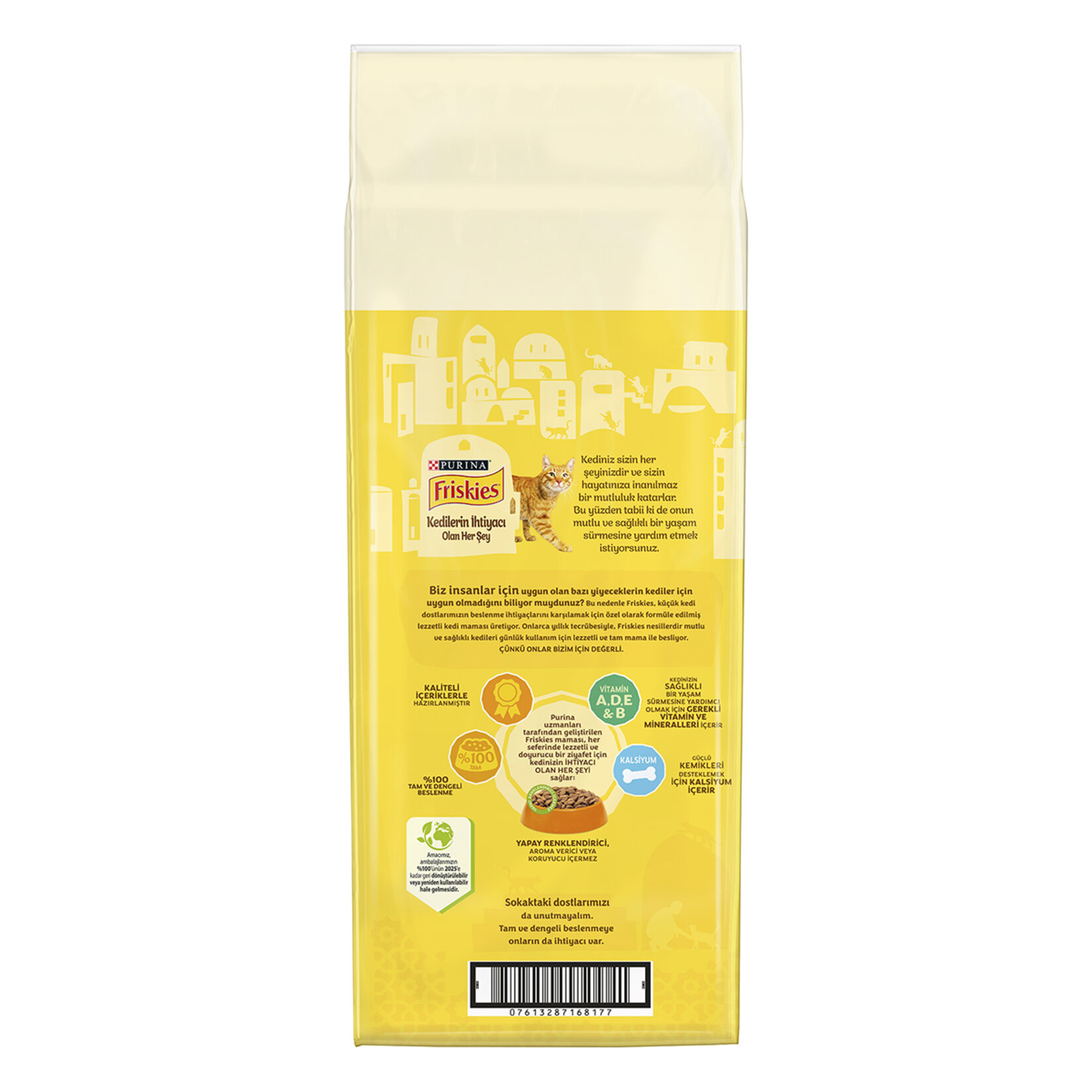 Friskies Yetişkin Kedilere Kümes Hayvan Kuru Mama 15 Kg - Görsel 2