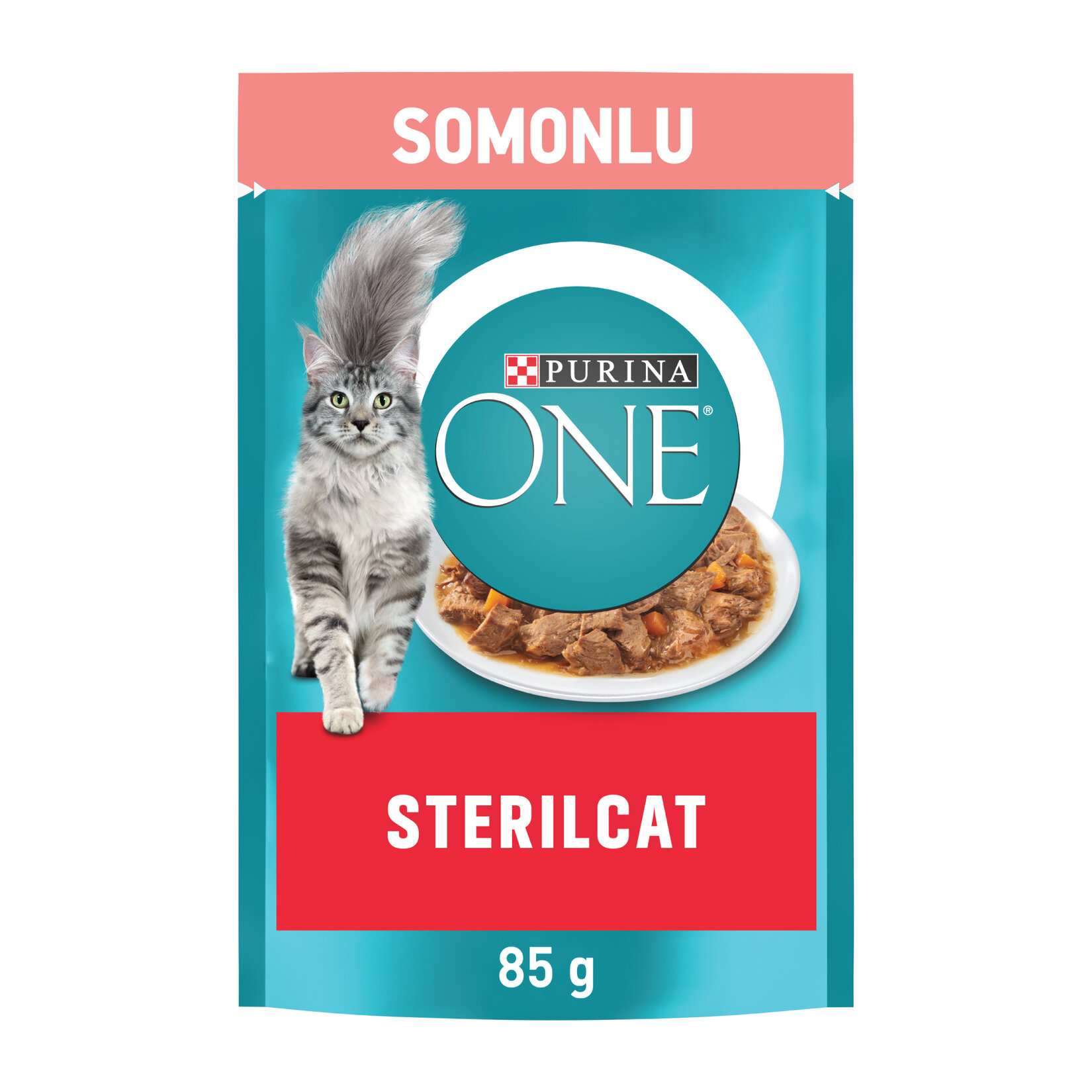Purina One Kısırlaştırılmış Kedi Maması Somon & Havuç 85 G - Görsel 3