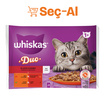 Whiskas Tasty Duo Klasik Karma 4 X 85 G - Görsel 1