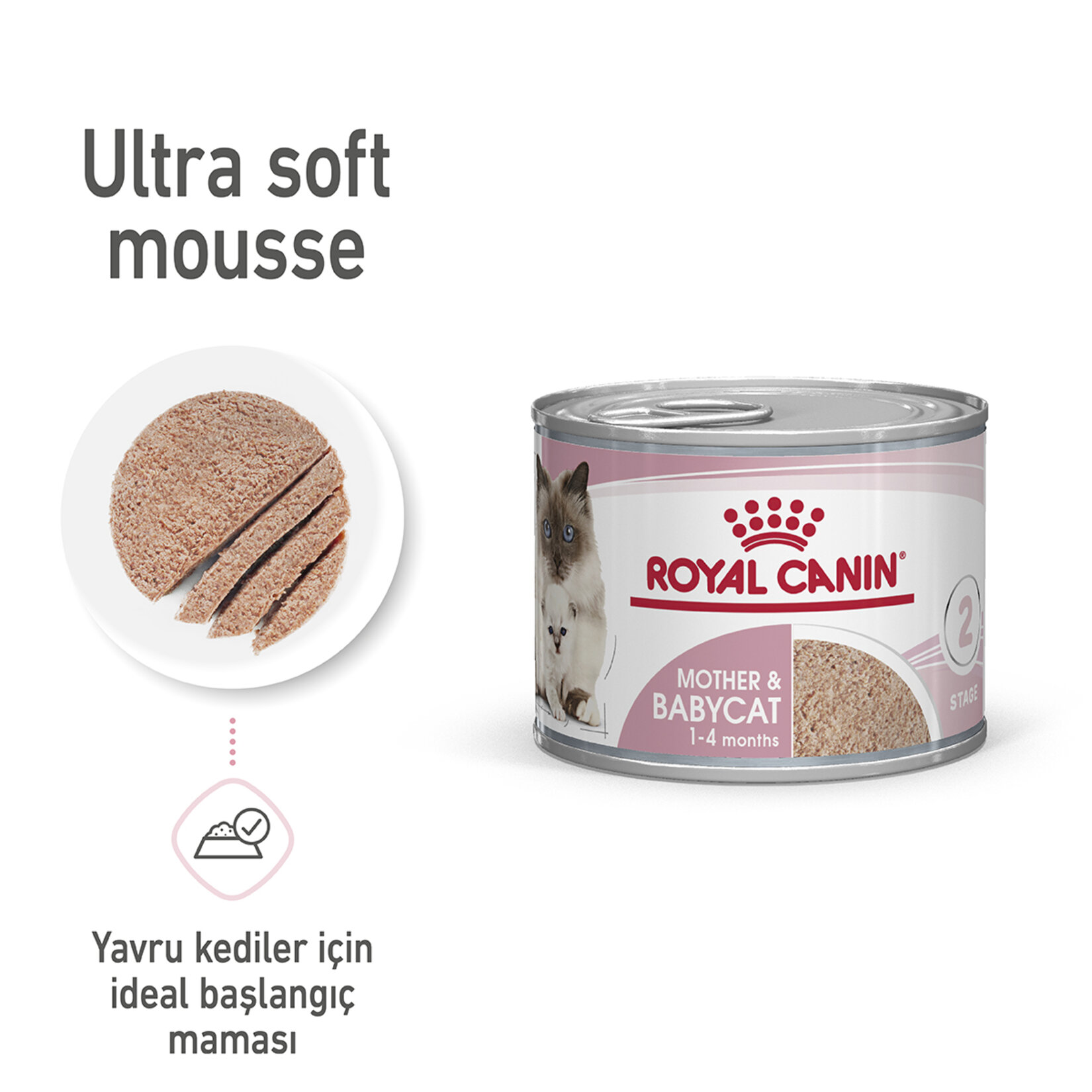 Royal Canin Anne ve Yavru Kedi İçin Konserve 195 G - Görsel 2