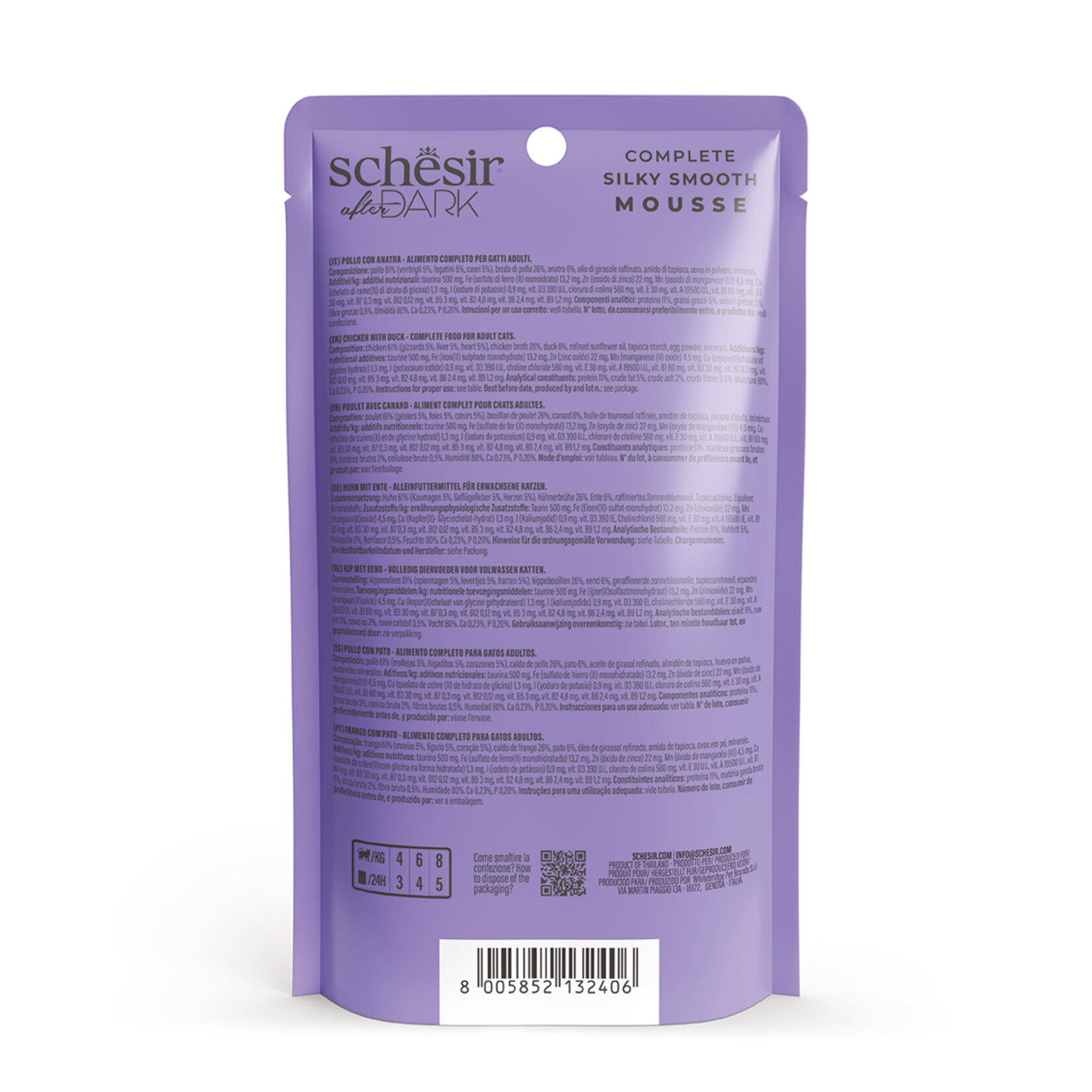 Schesir After Ördek Yetişkin Kedi Pouch 80 G - Görsel 2