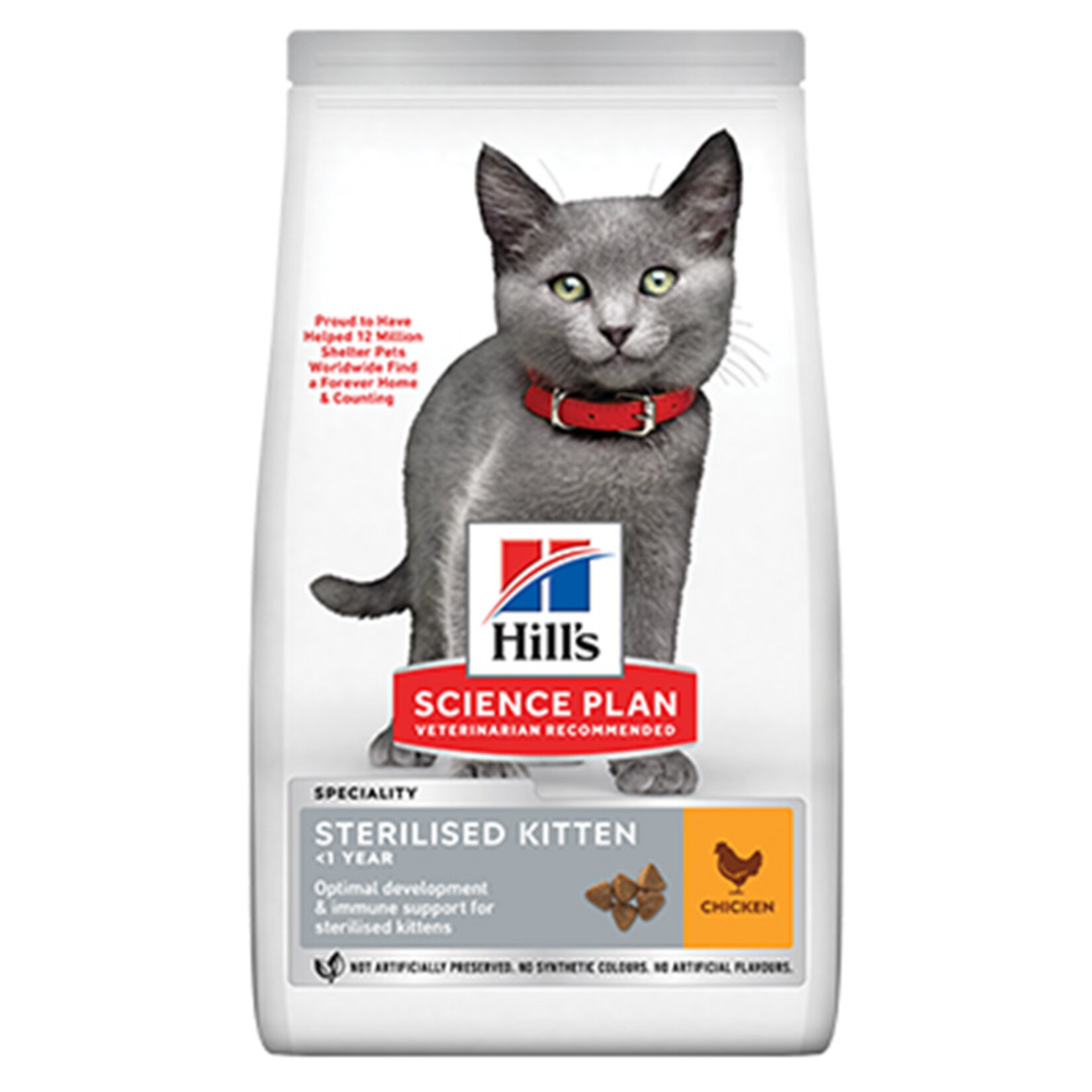 Hill's Sp Tavuklu Yavru Kısır Kedi Maması 10 Kg