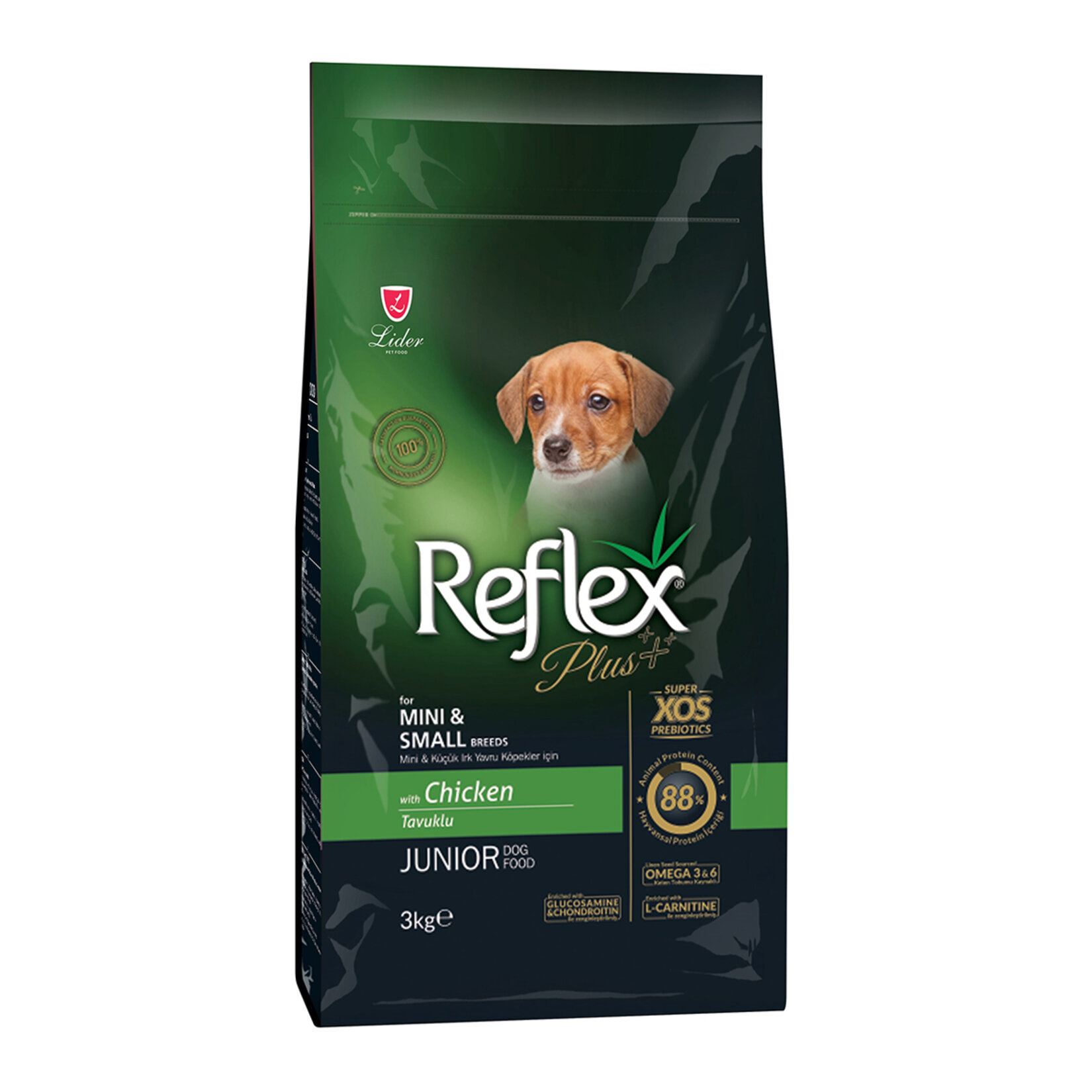 Reflex Plus Tavuklu Mini Irk Yavru Köpek Maması 3 Kg