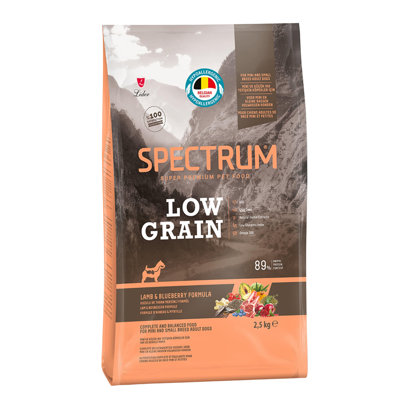 Spectrum Kuzu Yaban Mersini Mini Yetişkin Köpek Maması 2 Kg