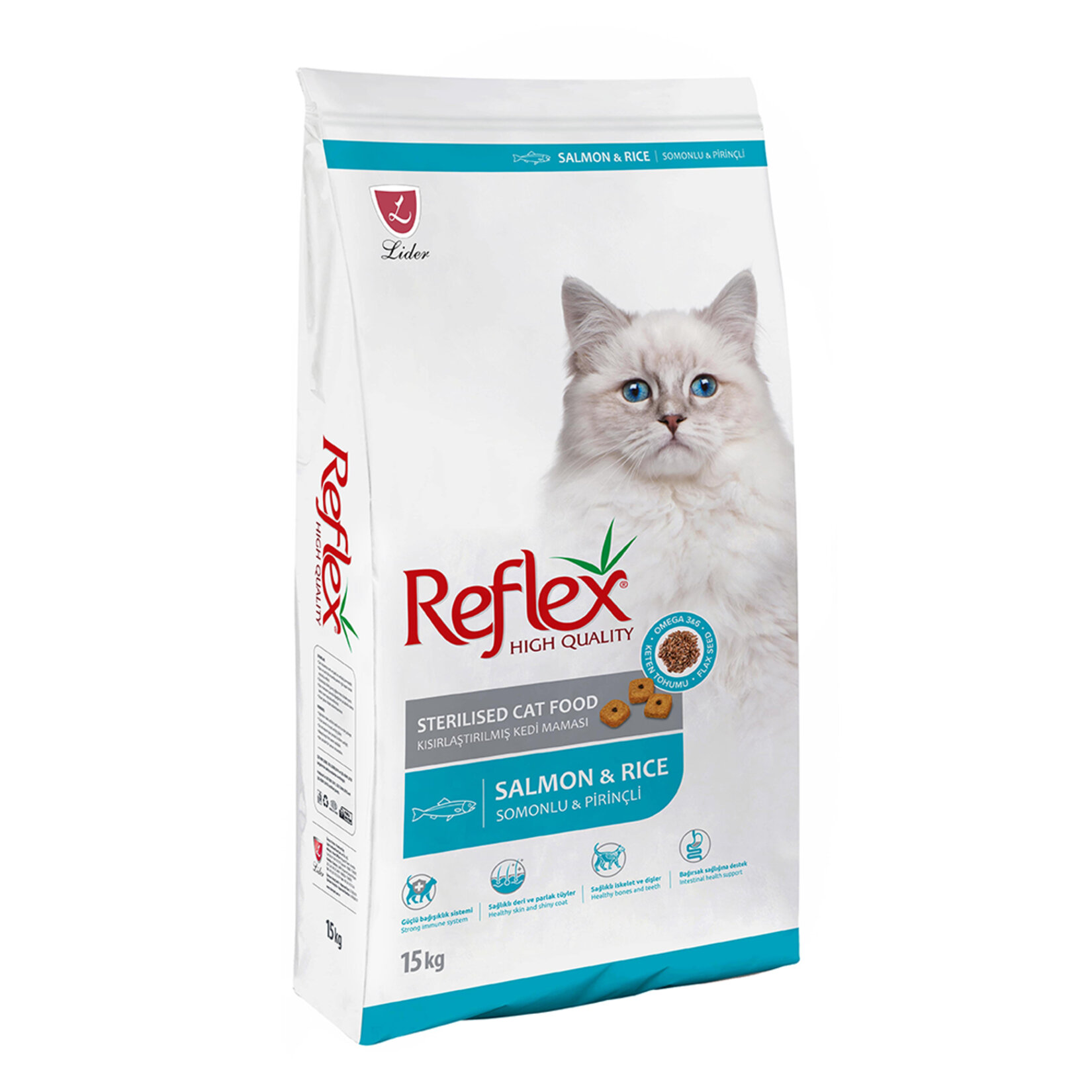 Reflex Somonlu Kısırlaştırılmış Kedi Maması 15 Kg