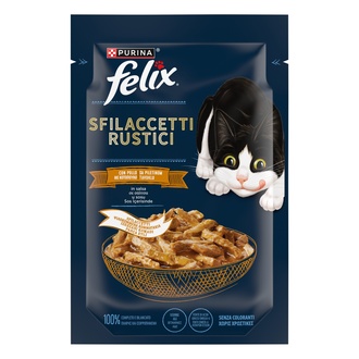 Felix Lezzetli Dilimler Yaş Mama Tavuklu 80 G