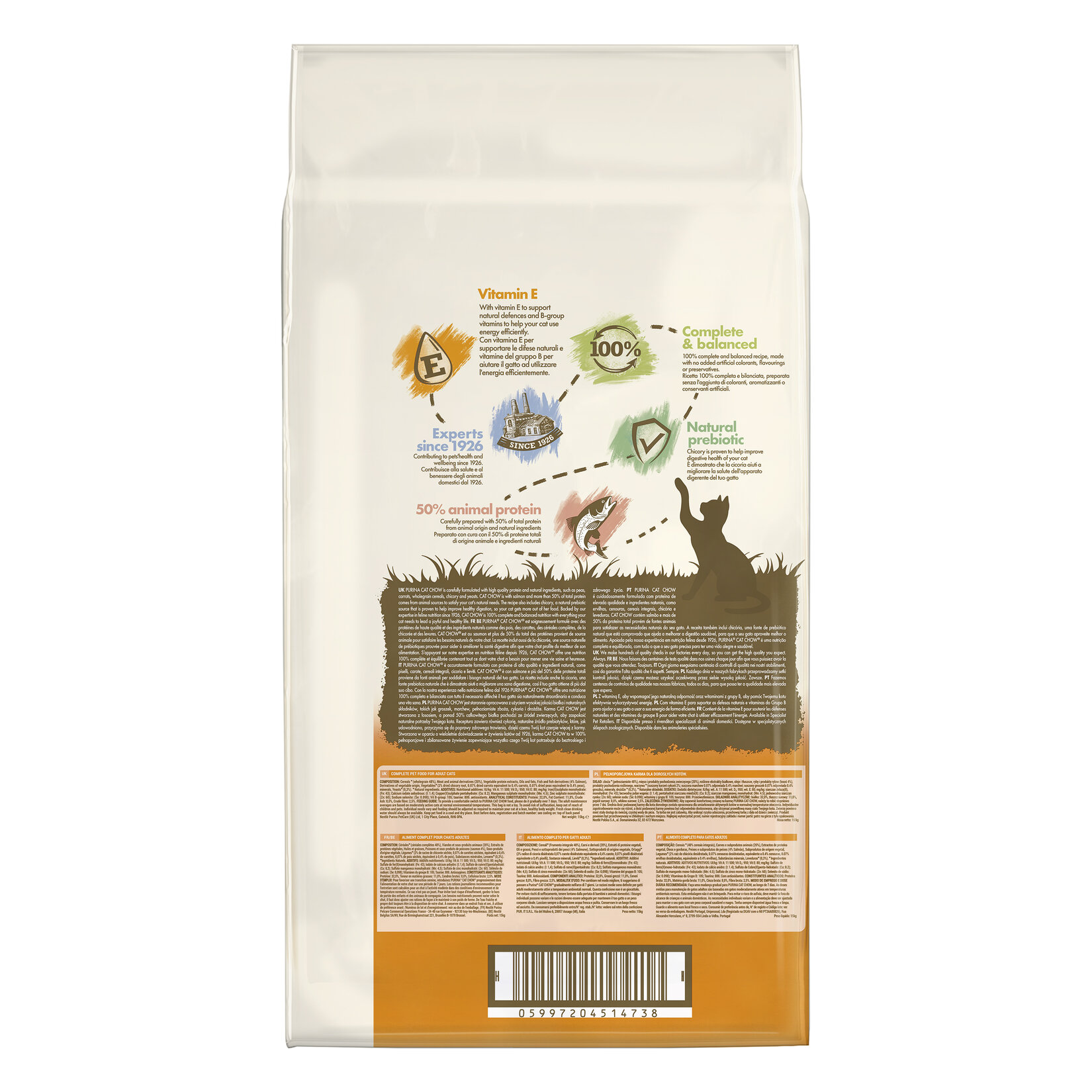 Purina Catchow Yetişkin Kedi Somonlu Mama 15 Kg - Görsel 3