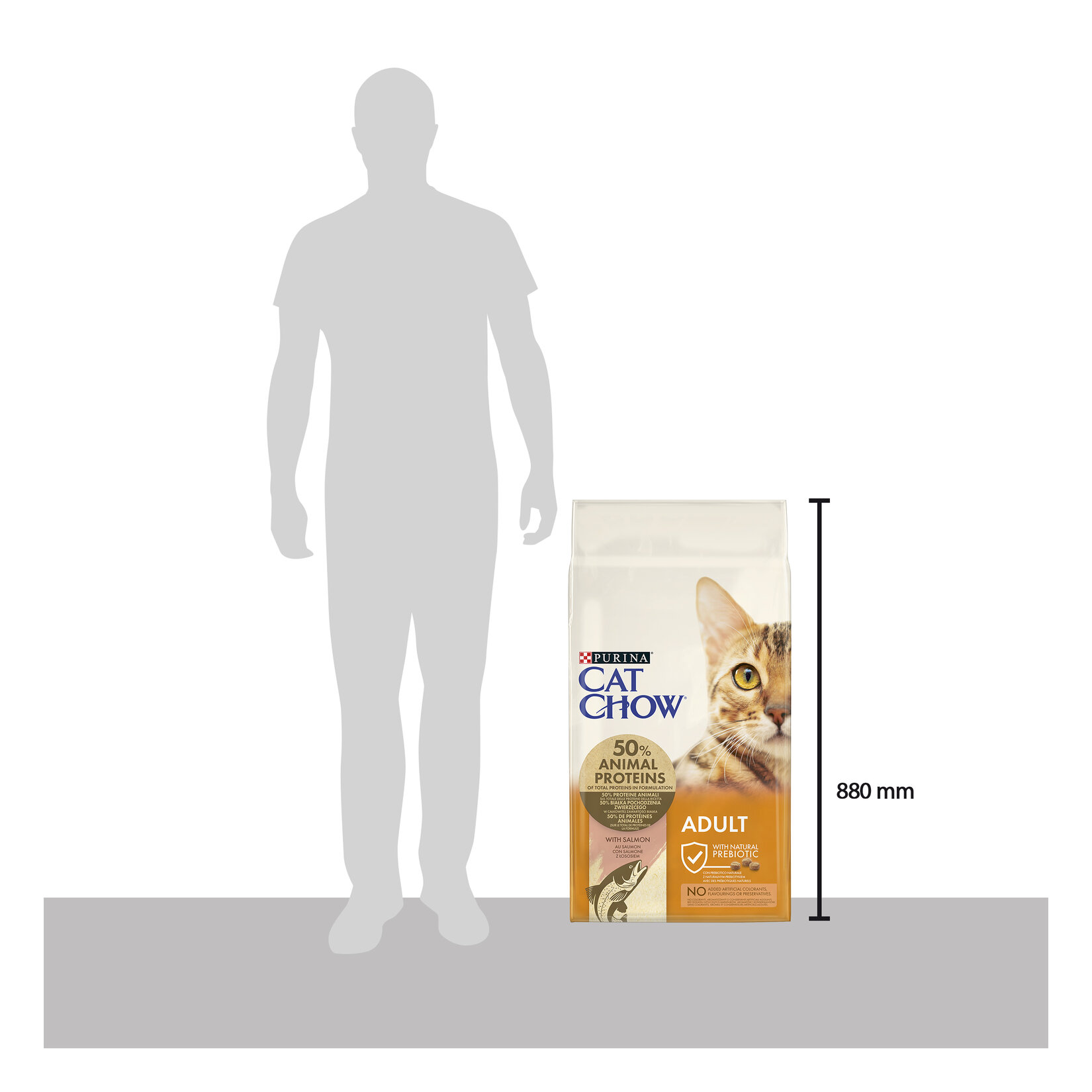 Purina Catchow Yetişkin Kedi Somonlu Mama 15 Kg - Görsel 4
