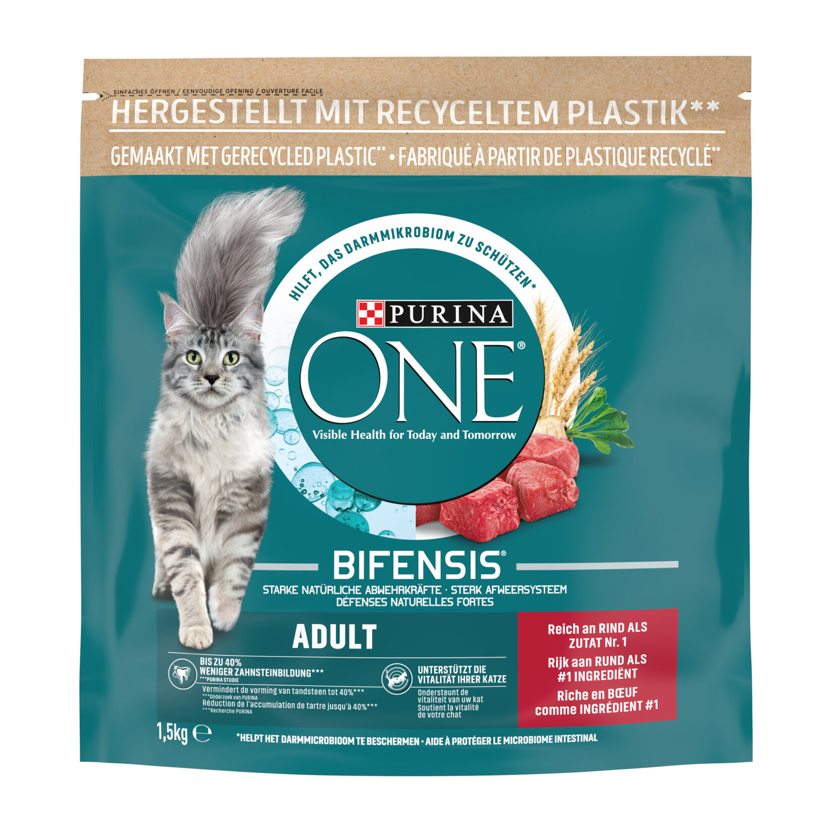 Purina One Sığır Etli Yetişkin Kedi Maması 1.5 Kg - Görsel 1
