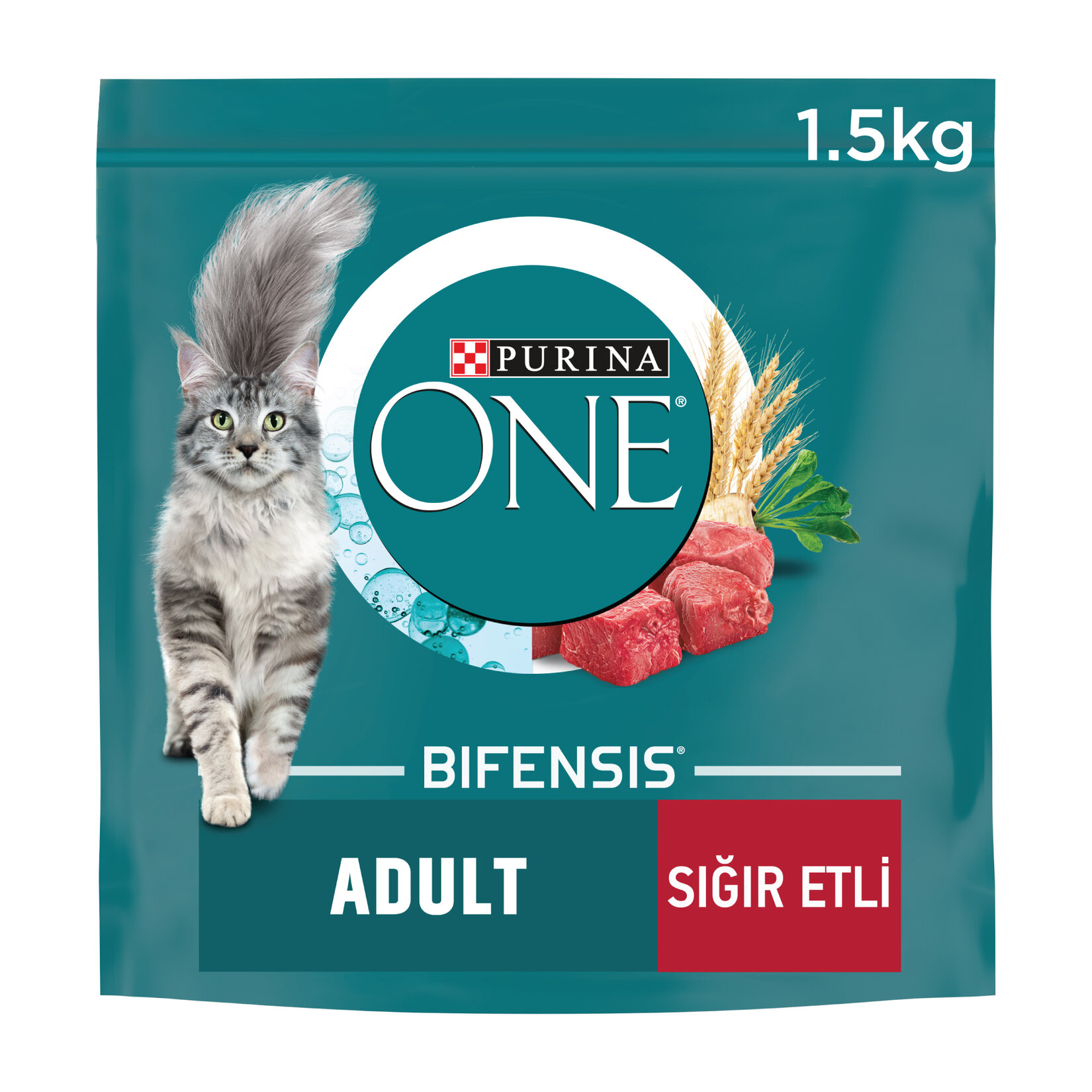 Purina One Sığır Etli Yetişkin Kedi Maması 1.5 Kg - Görsel 3