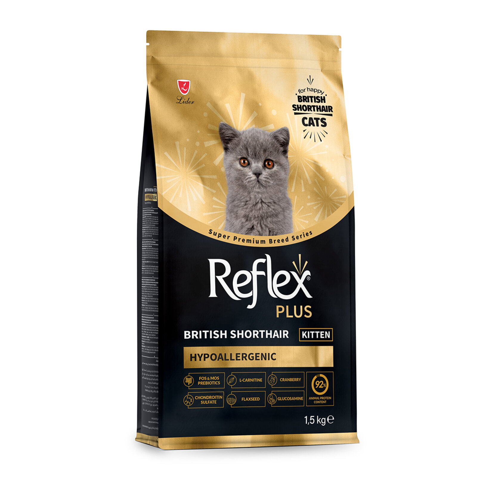 Reflex Plus British Shorthair Yavru Kedi Maması 1.5 Kg - Görsel 1