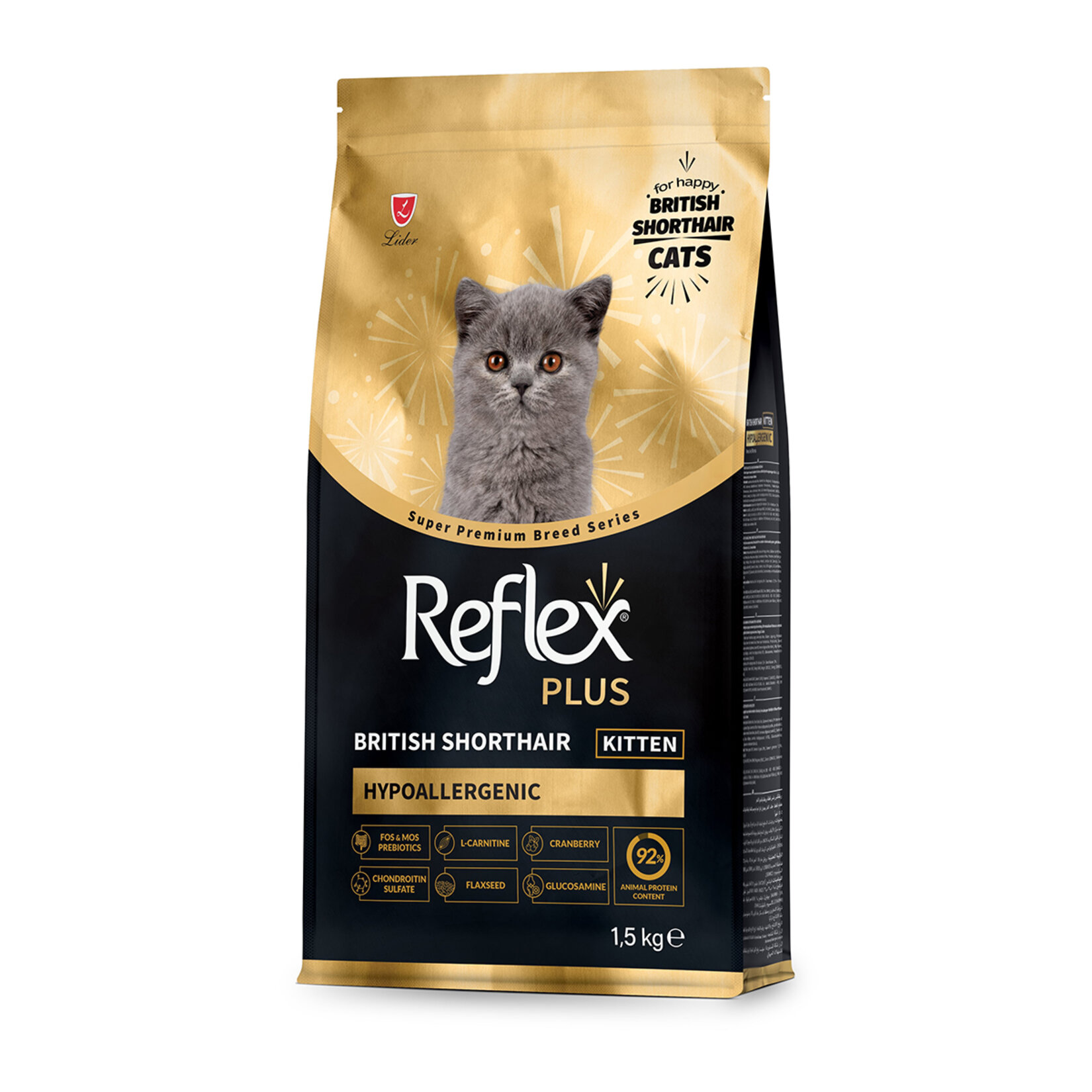 Reflex Plus British Shorthair Yavru Kedi Maması 1.5 Kg - Görsel 3