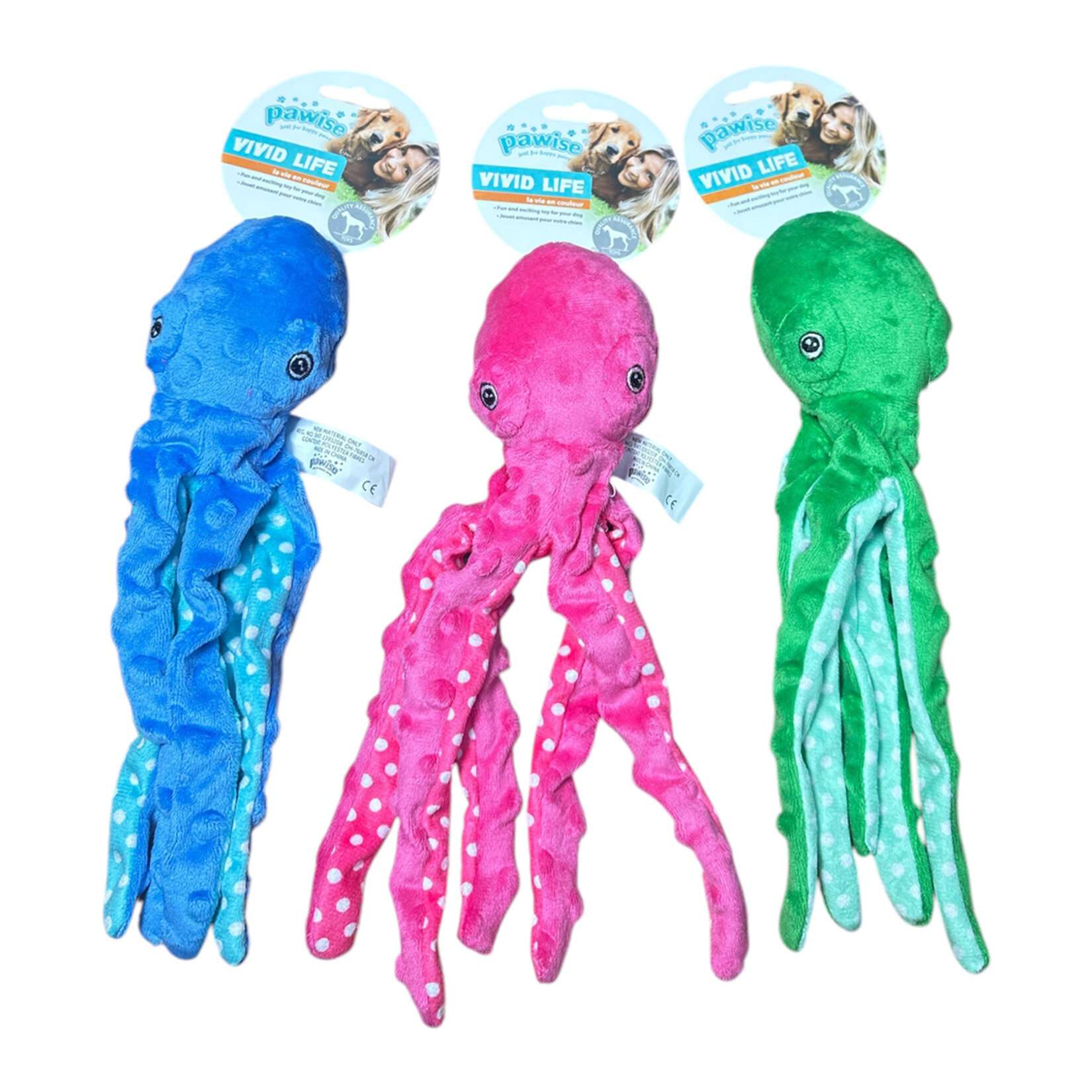 Pawise Peluş Oyuncak Çok Renkli Ahtapot