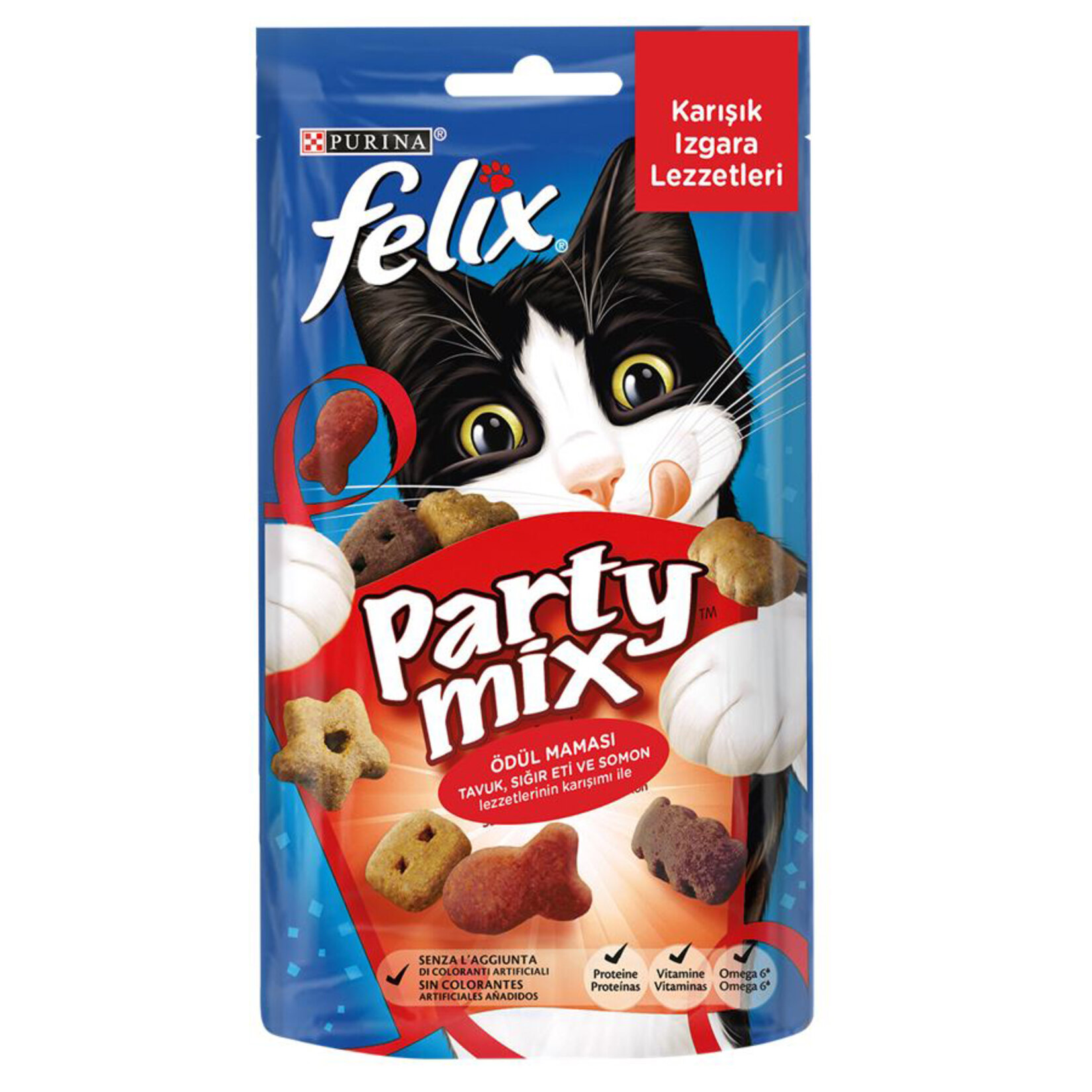 Felix Party Mix Karışık Izgara Lezzetleri 60G