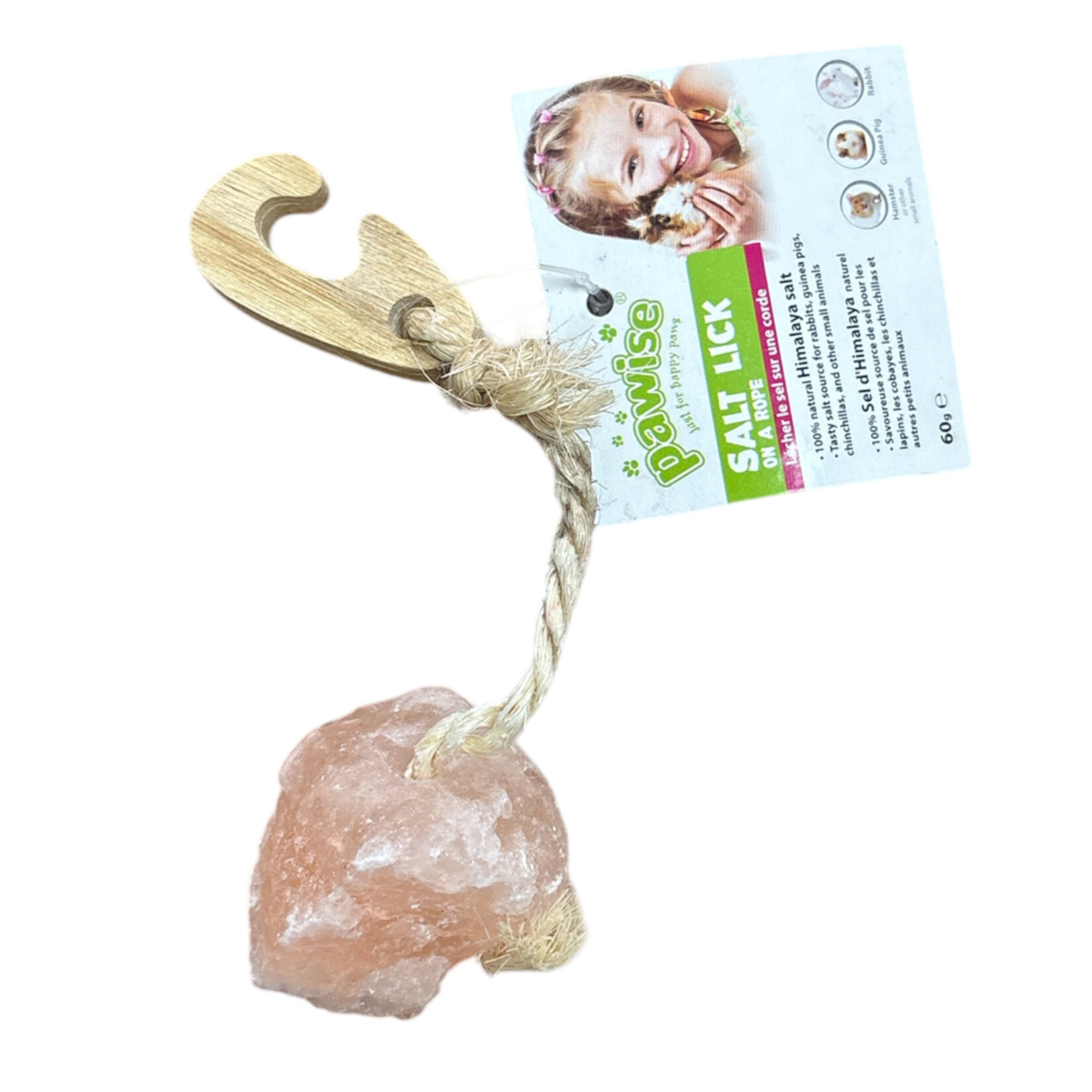 Pawise Himalaya Tuzu Yalama Tası İpe Bağlı