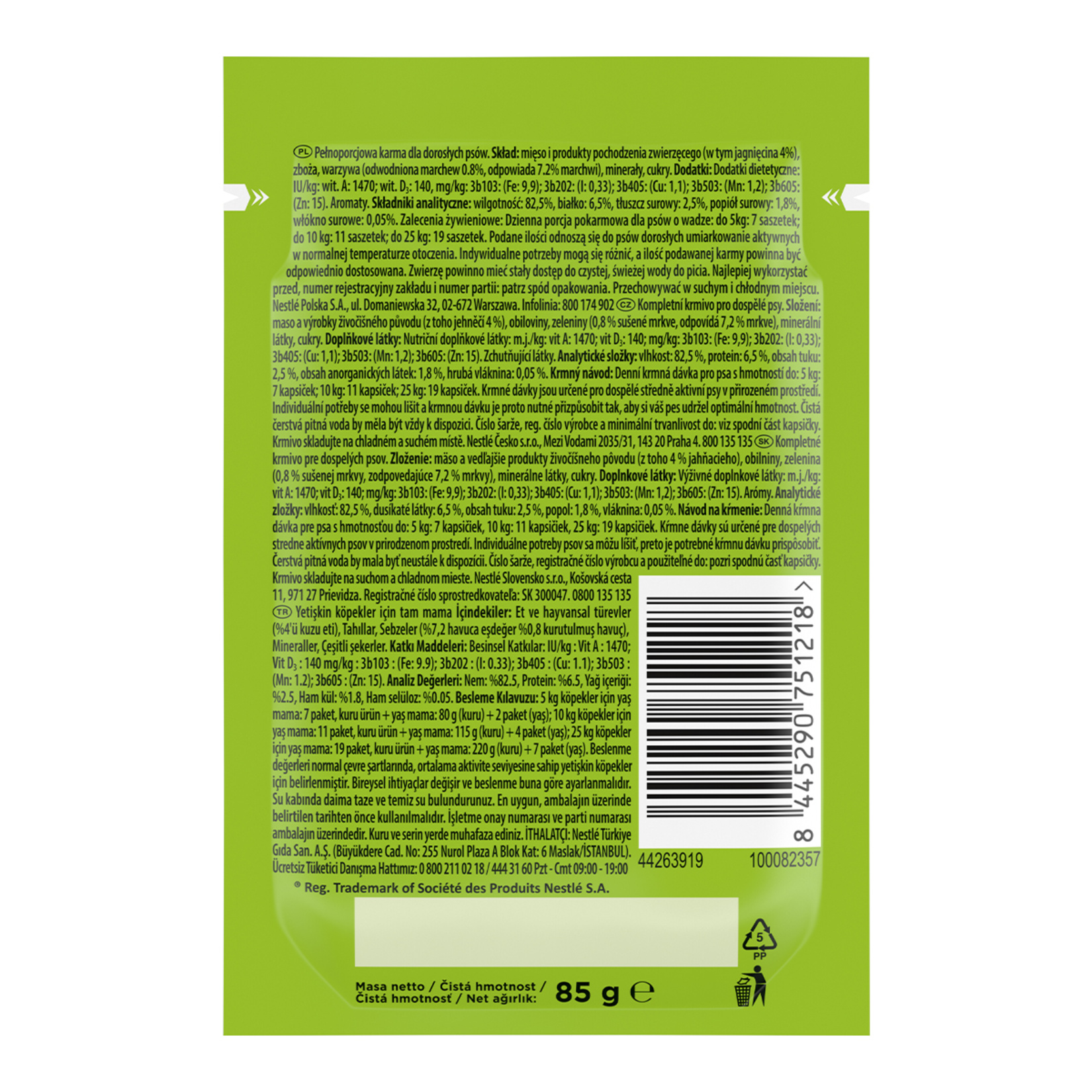 Friskies Kuzulu & Havuçlu Köpek Yaş Maması 85 G - Görsel 2