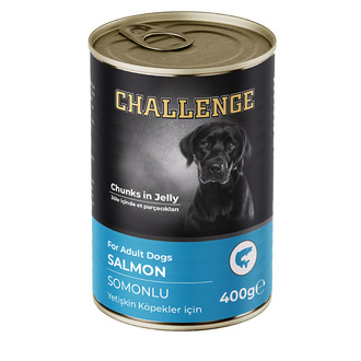 Challenge Somonlu Yetişkin Köpek Konservesi 400 G