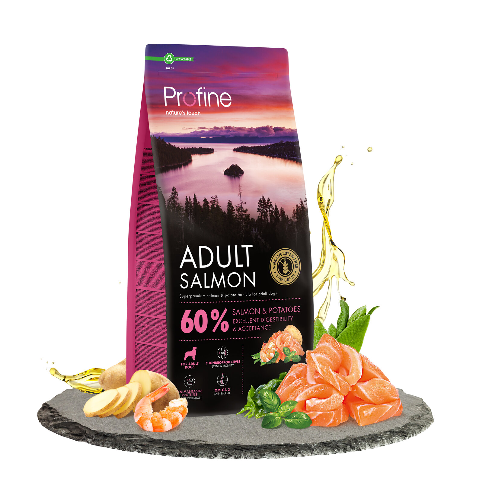 Profine Somonlu Patatesli Yetişkin Köpek Maması 12 Kg - Görsel 3