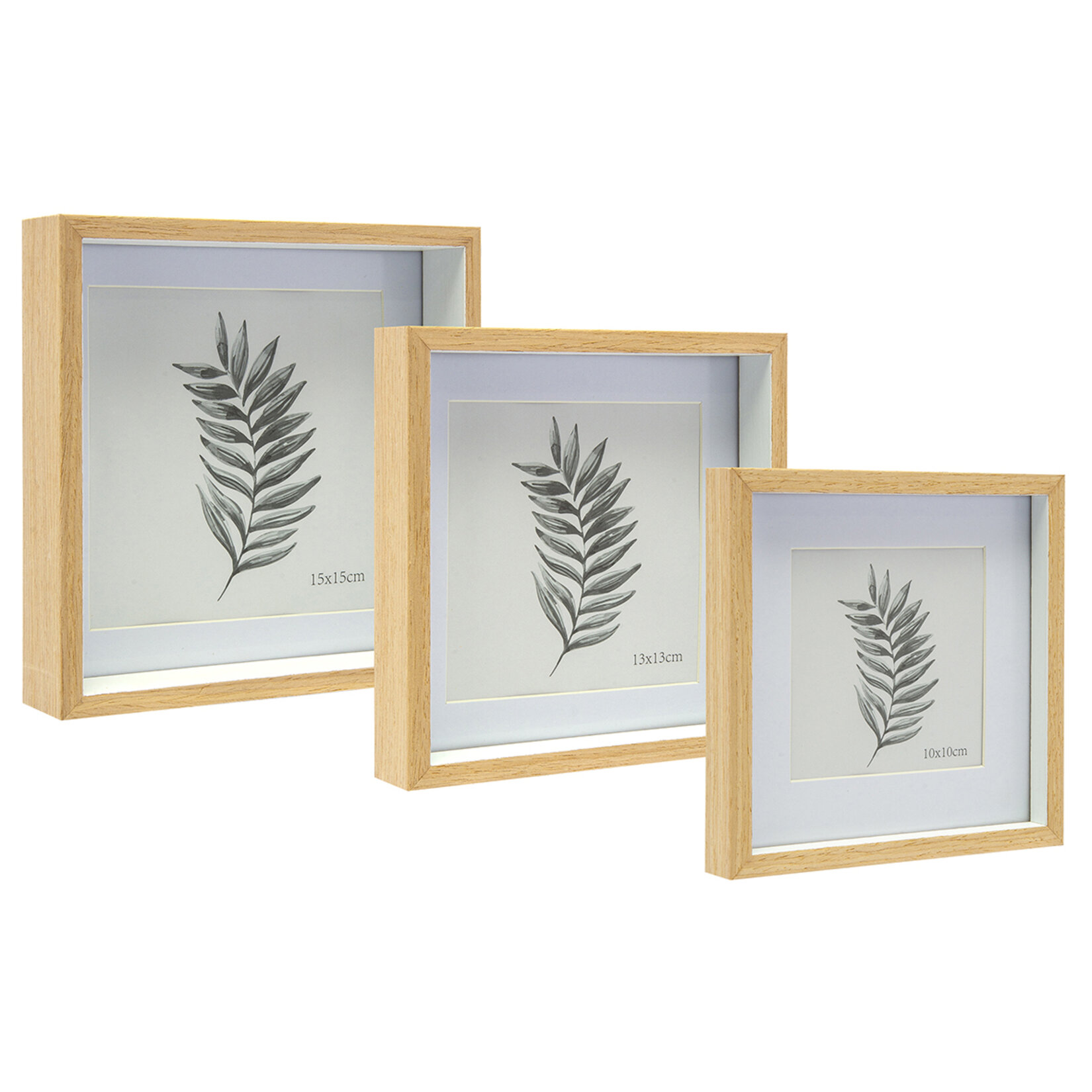 Touch Me 3'lü İç İçe Çerçeve Mdf 13-15-17 Cm