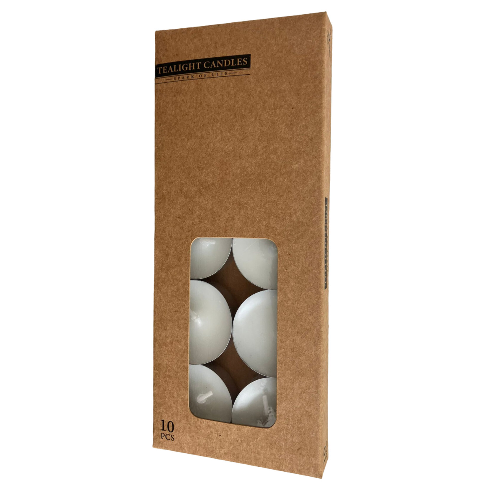 Mumsan Tealight Renkli Mum Kraft Paket 10'lu