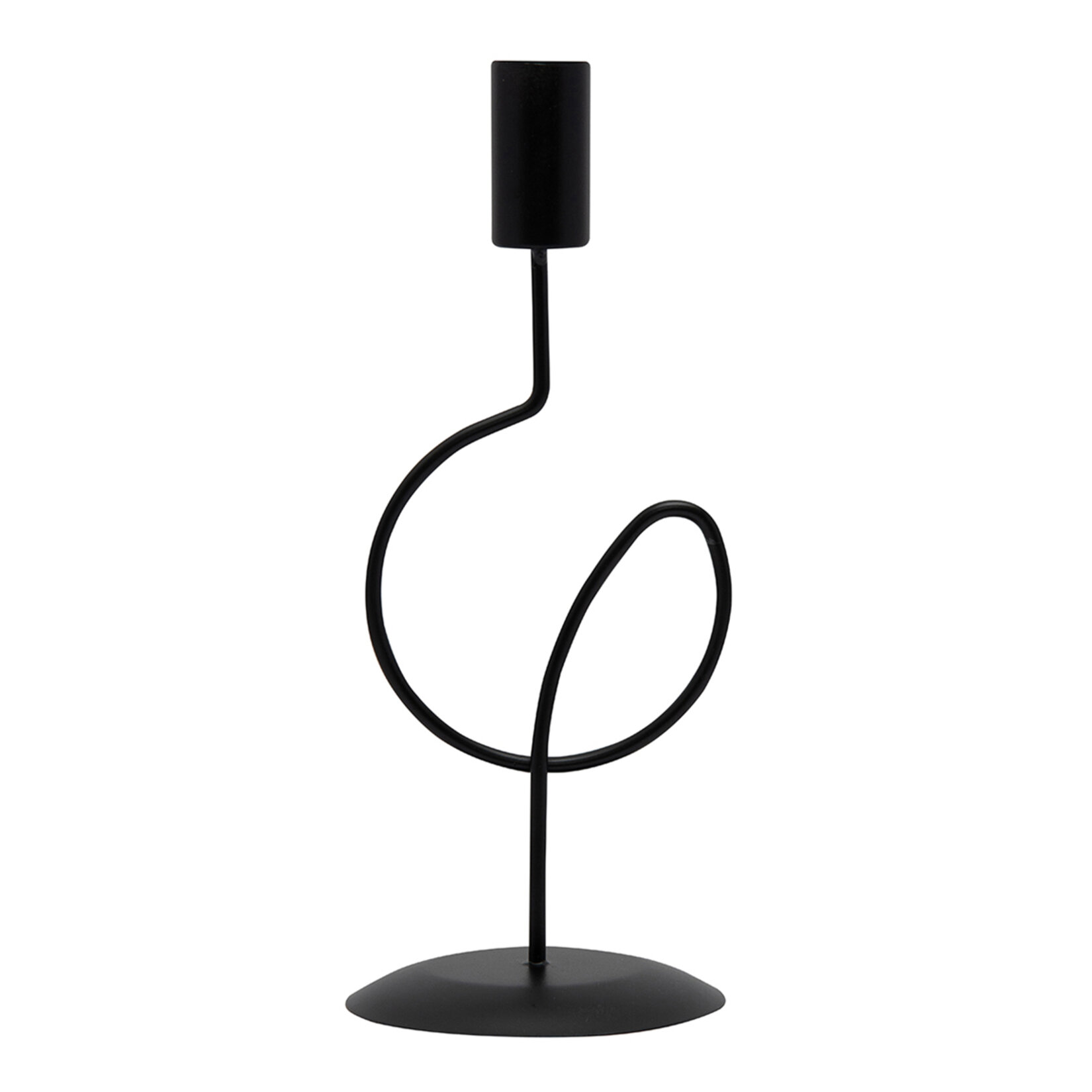 Touch Me Metal Burgu Şamdan 8.5*8.5*21.2 Cm