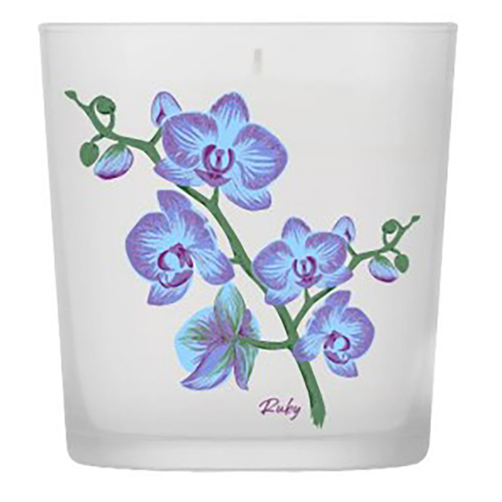 Ruby Manolya Kokulu Orkide Mum - Görsel 1