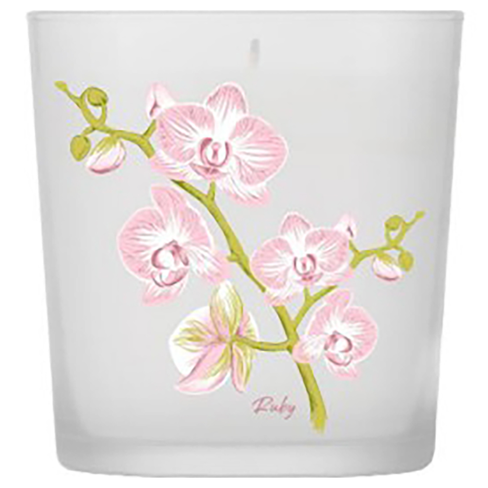 Ruby Manolya Kokulu Orkide Mum - Görsel 2