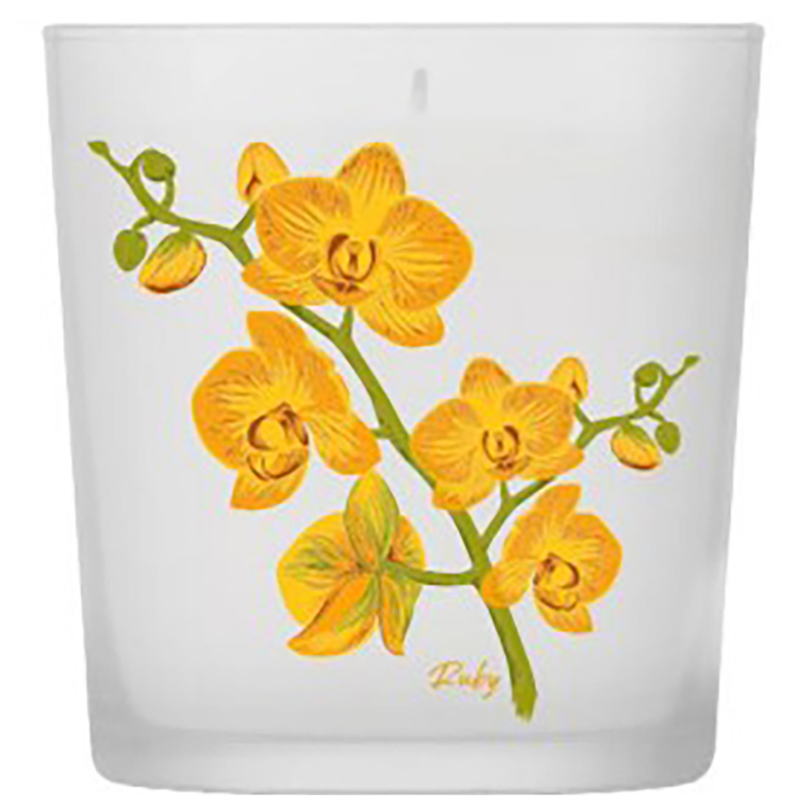 Ruby Manolya Kokulu Orkide Mum - Görsel 3