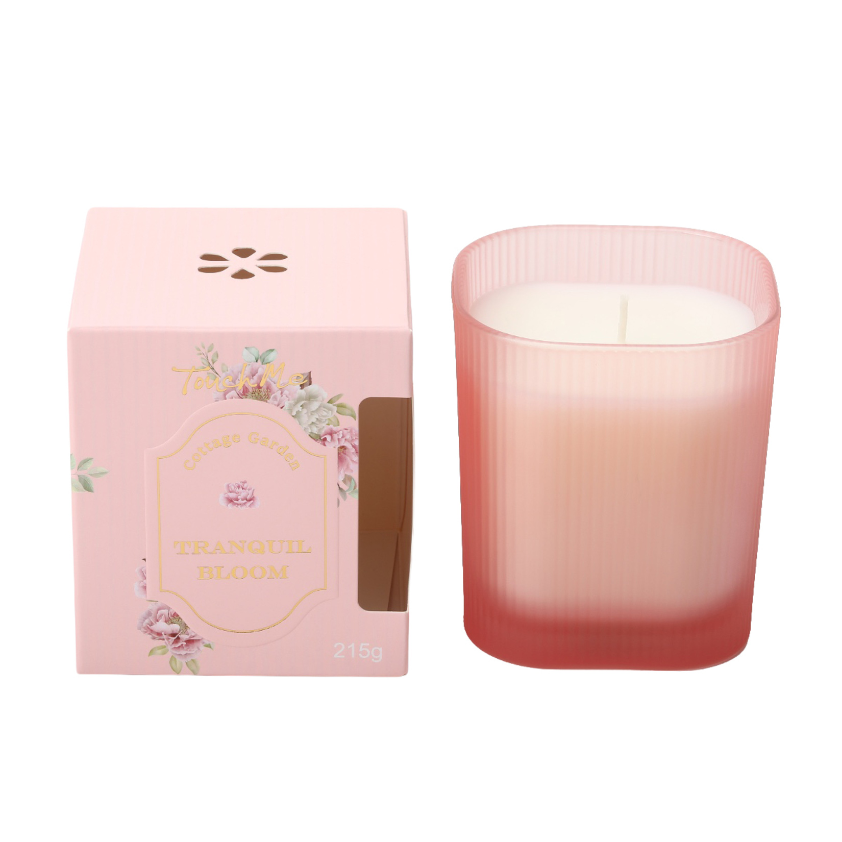 Touch Me Buzlu Camda Kokulu Mum 215 G Ek25