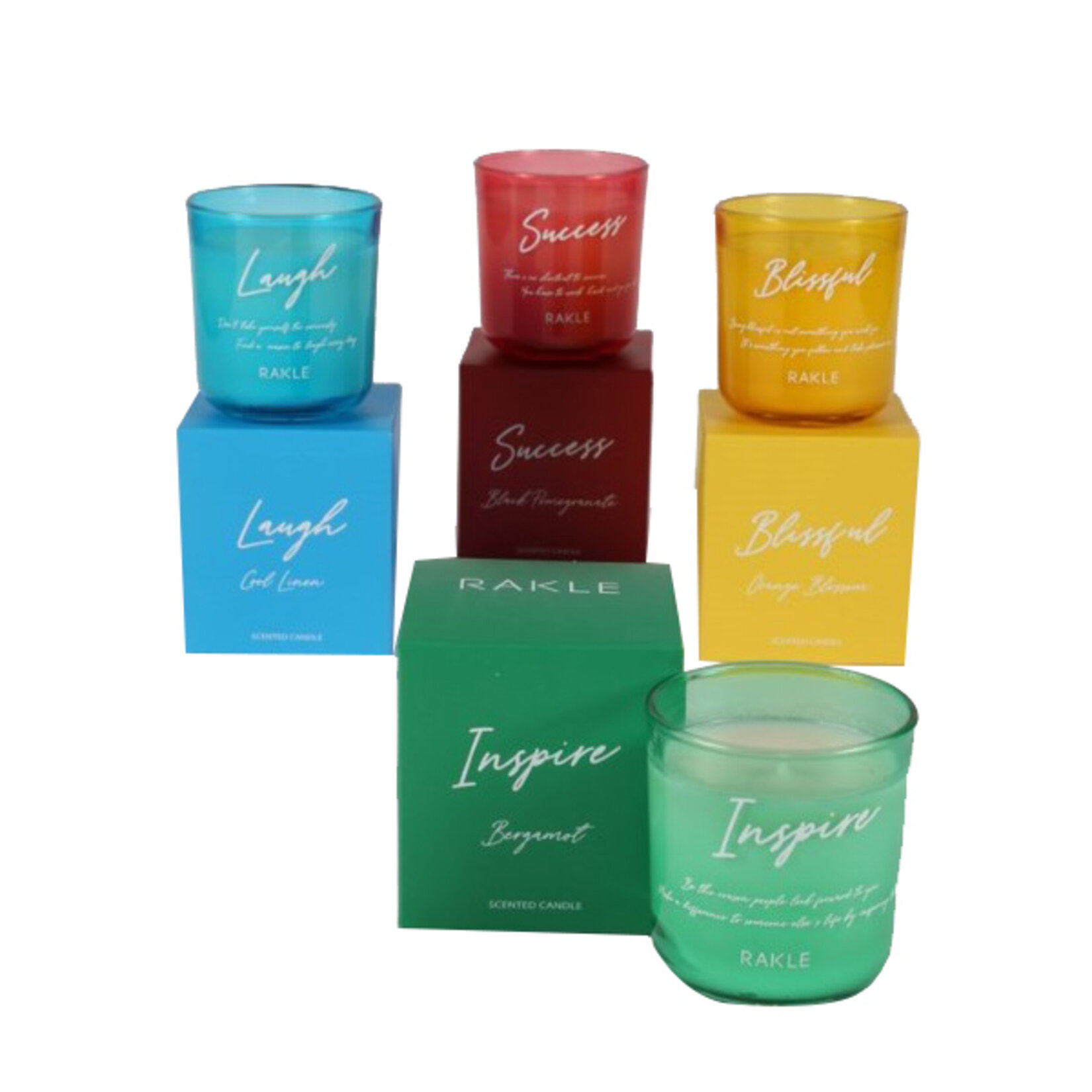 Rakle Crıspy Kokulu Mum Renkli