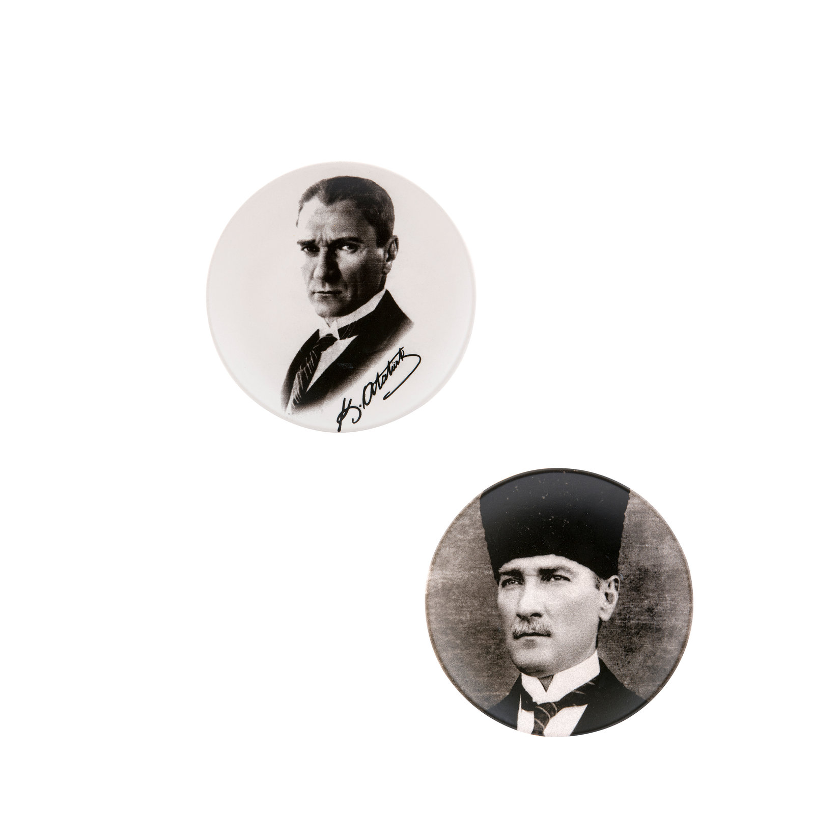 Keramika Dekoratif Atatürk Tabak 20 Cm