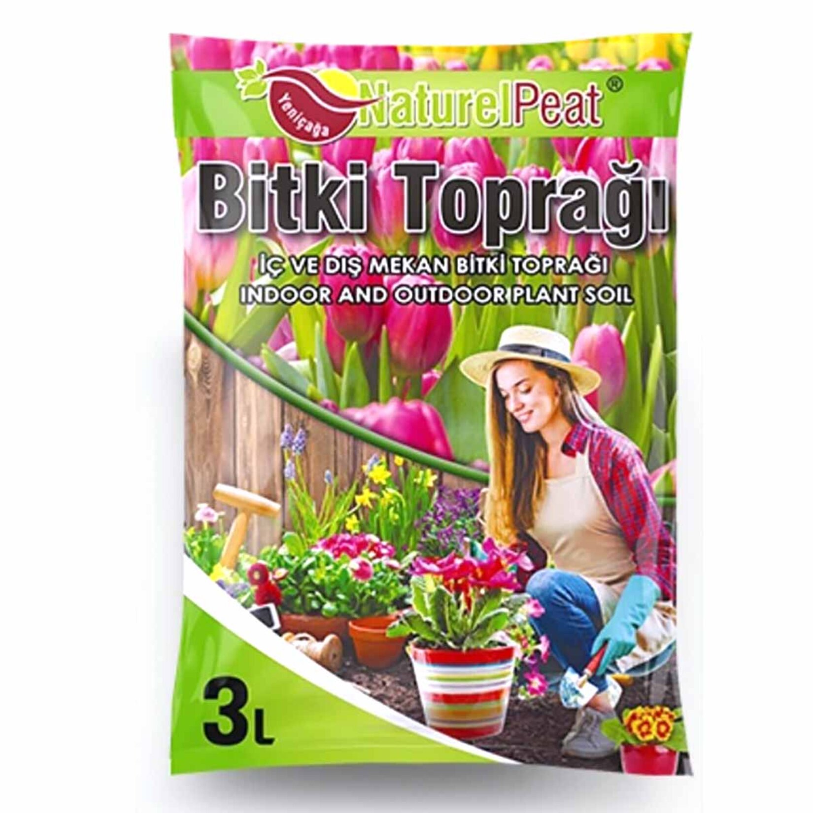 Naturelpeat Çiçek ve Saksı Toprağı 3 L
