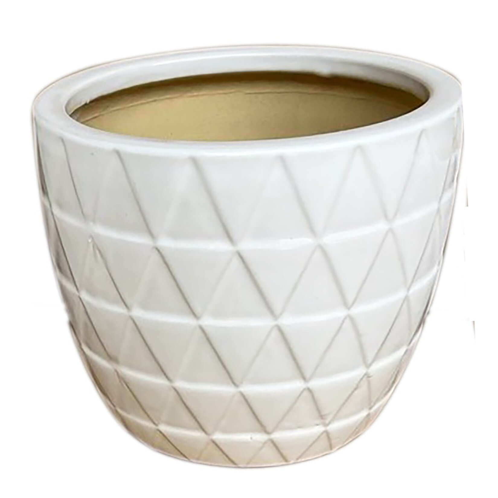 Gardenzone Küçük Boy Seramik Saksı (HG23-280) 15,5 Cm - Görsel 3