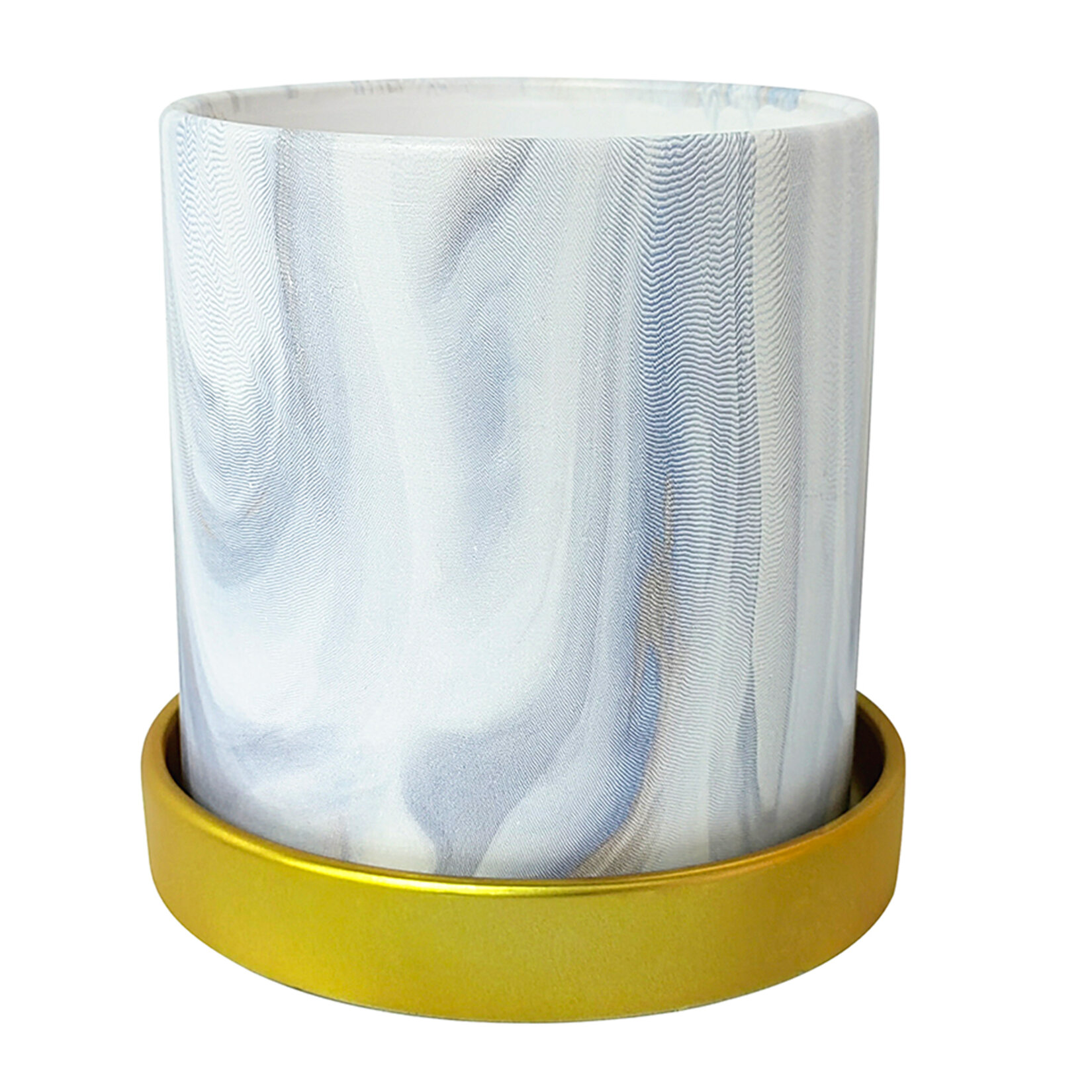 Gardenzone Desenli Seramik Saksı 16.5*16.5*16.5 Cm - Görsel 3